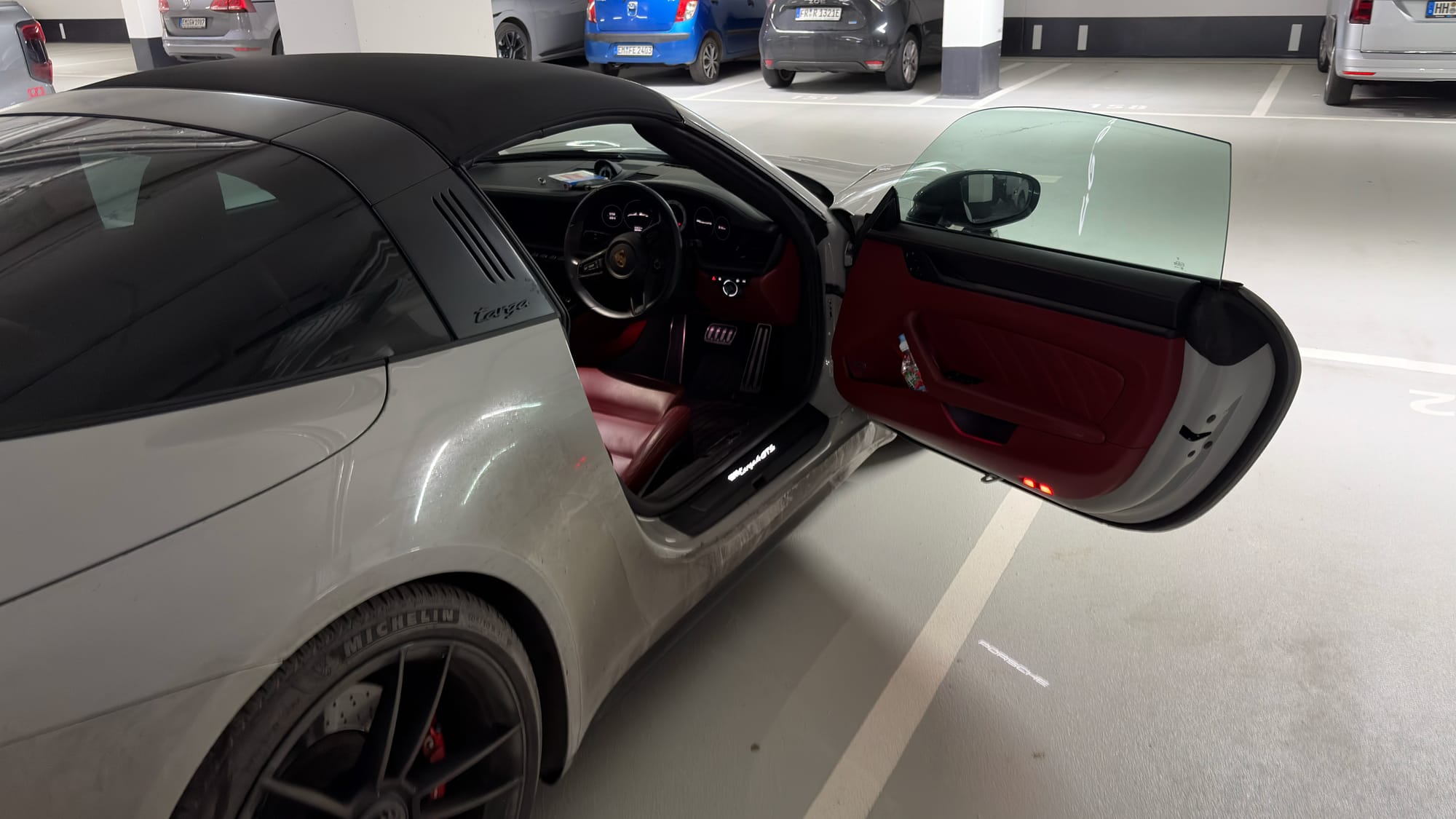 Parked back at our hotel in Freiburg