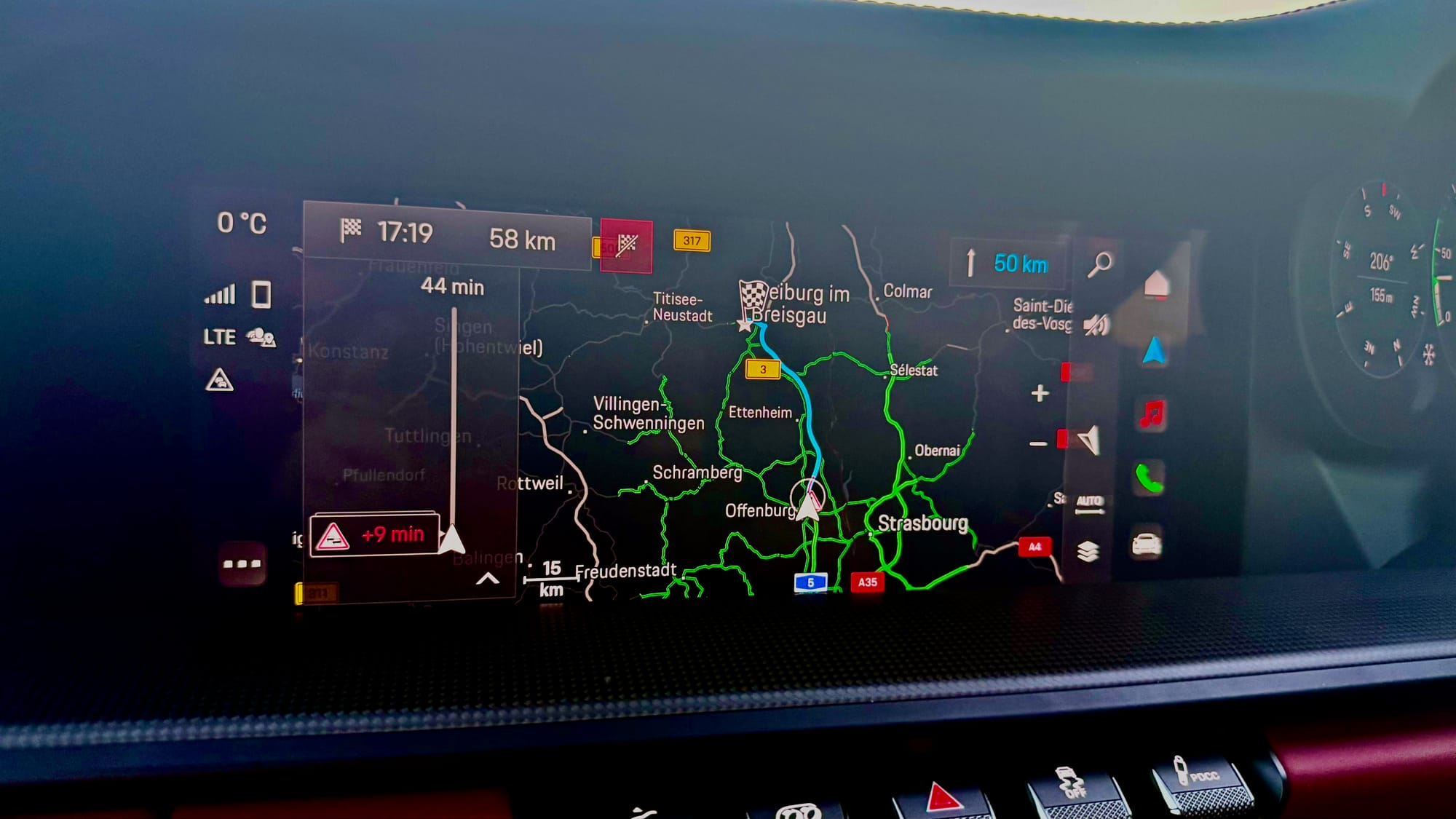 Zero celsius as measured on our PCM