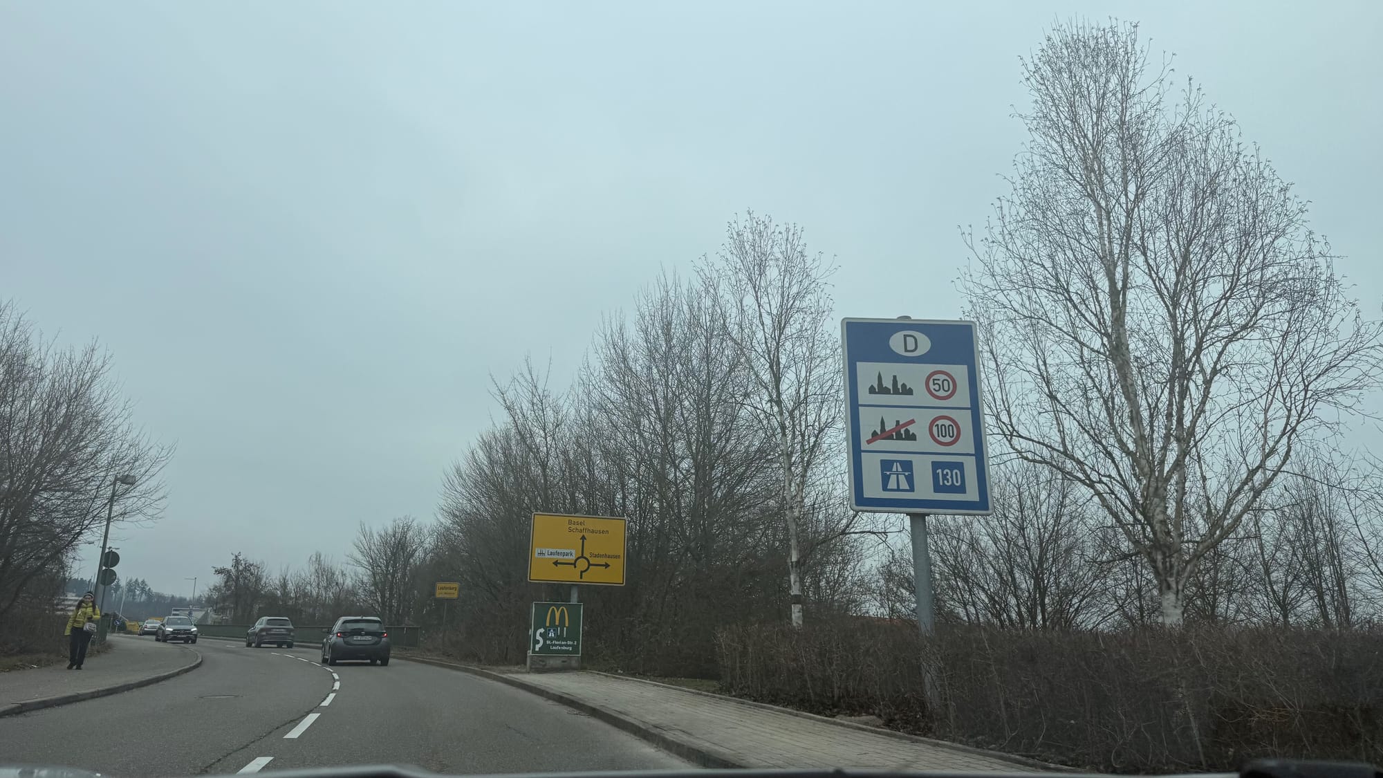 Crossing into Germany