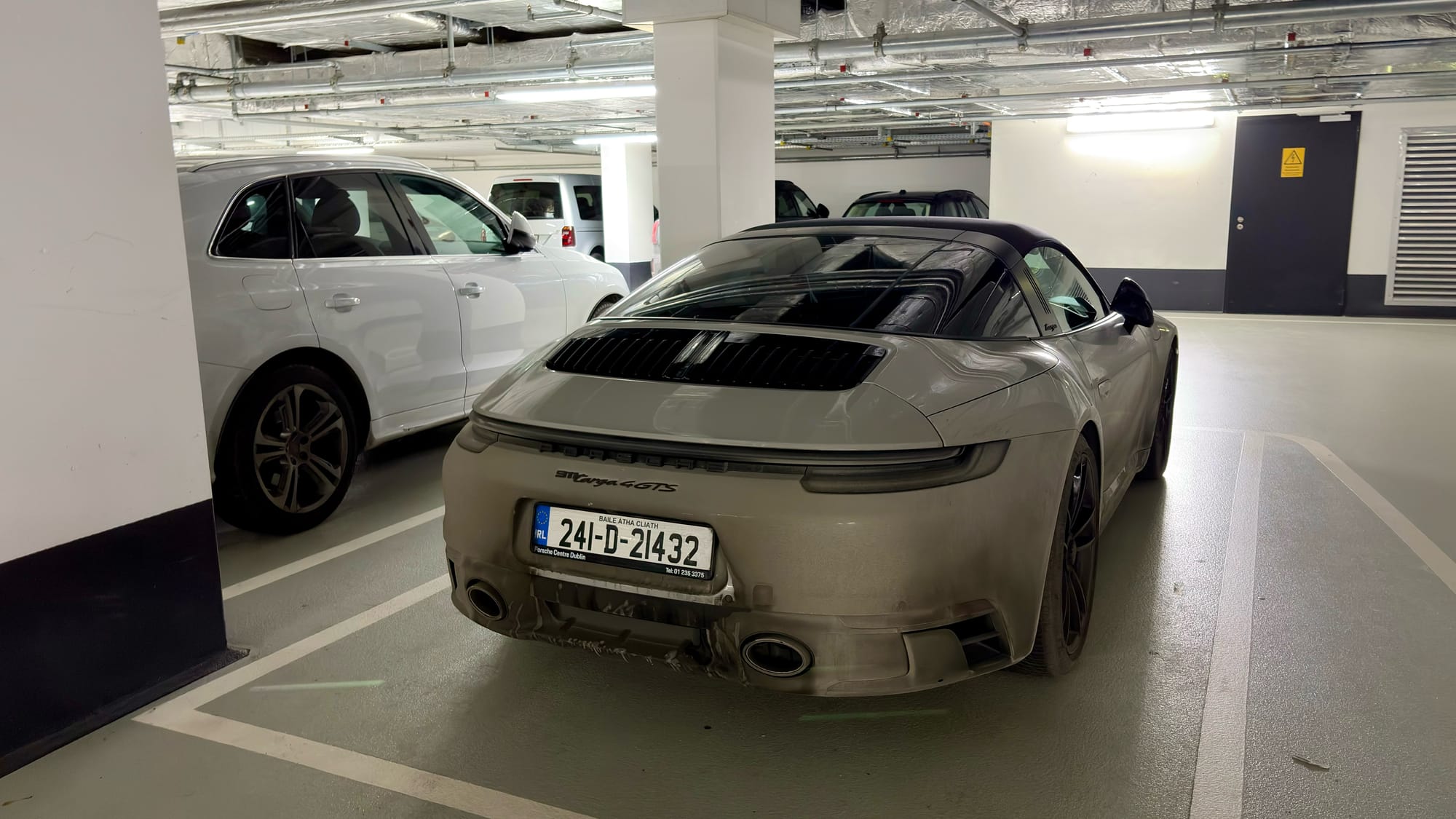 Parked back at our hotel