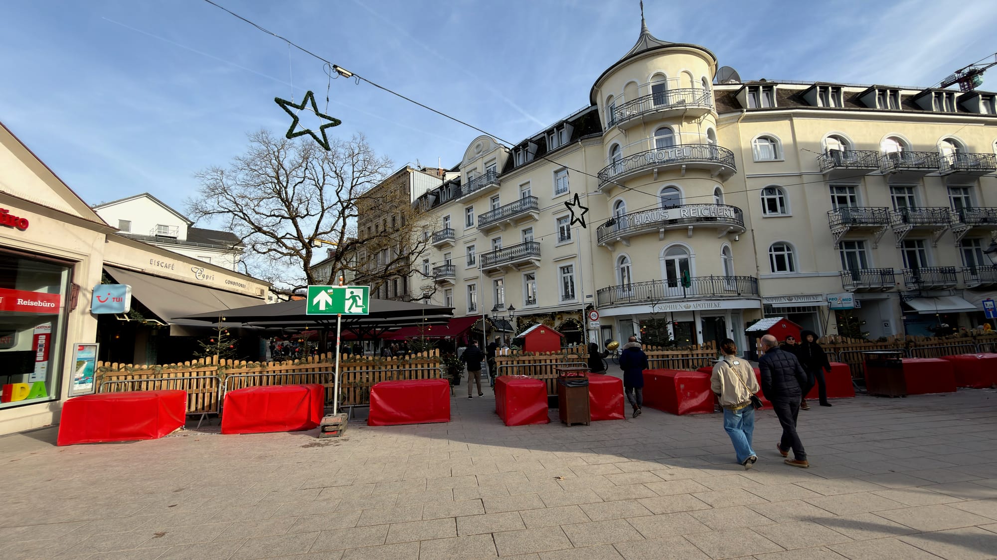 Christmas market at Baden-Baden