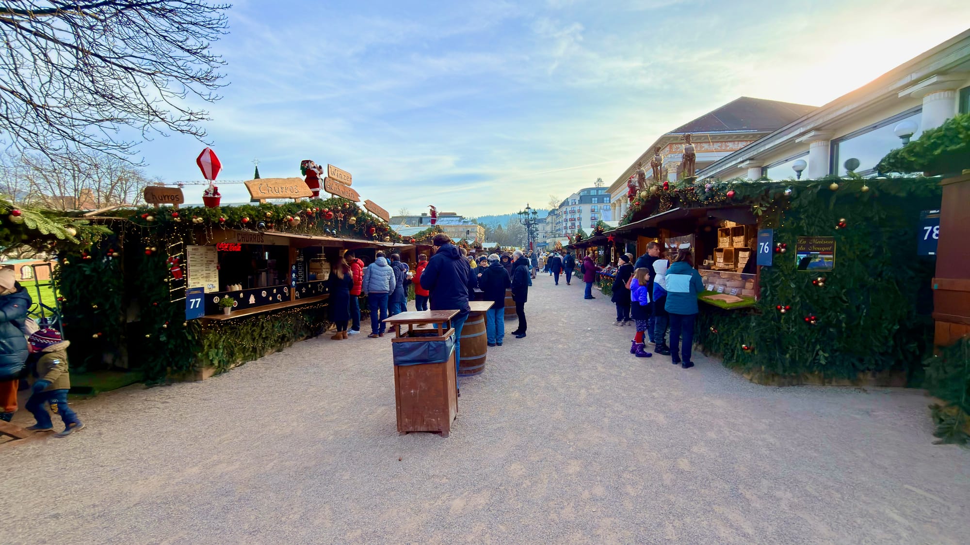 Christmas market at Baden-Baden