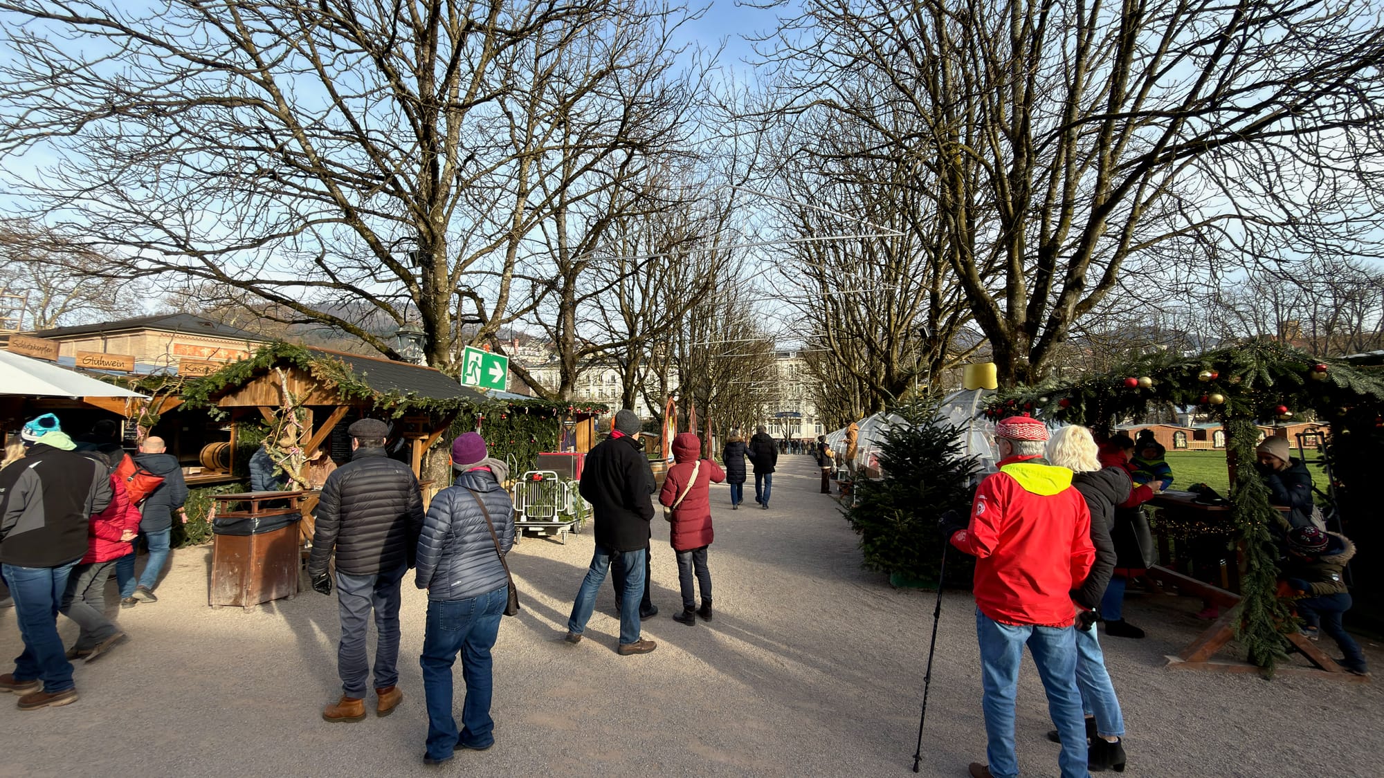 Christmas market at Baden-Baden