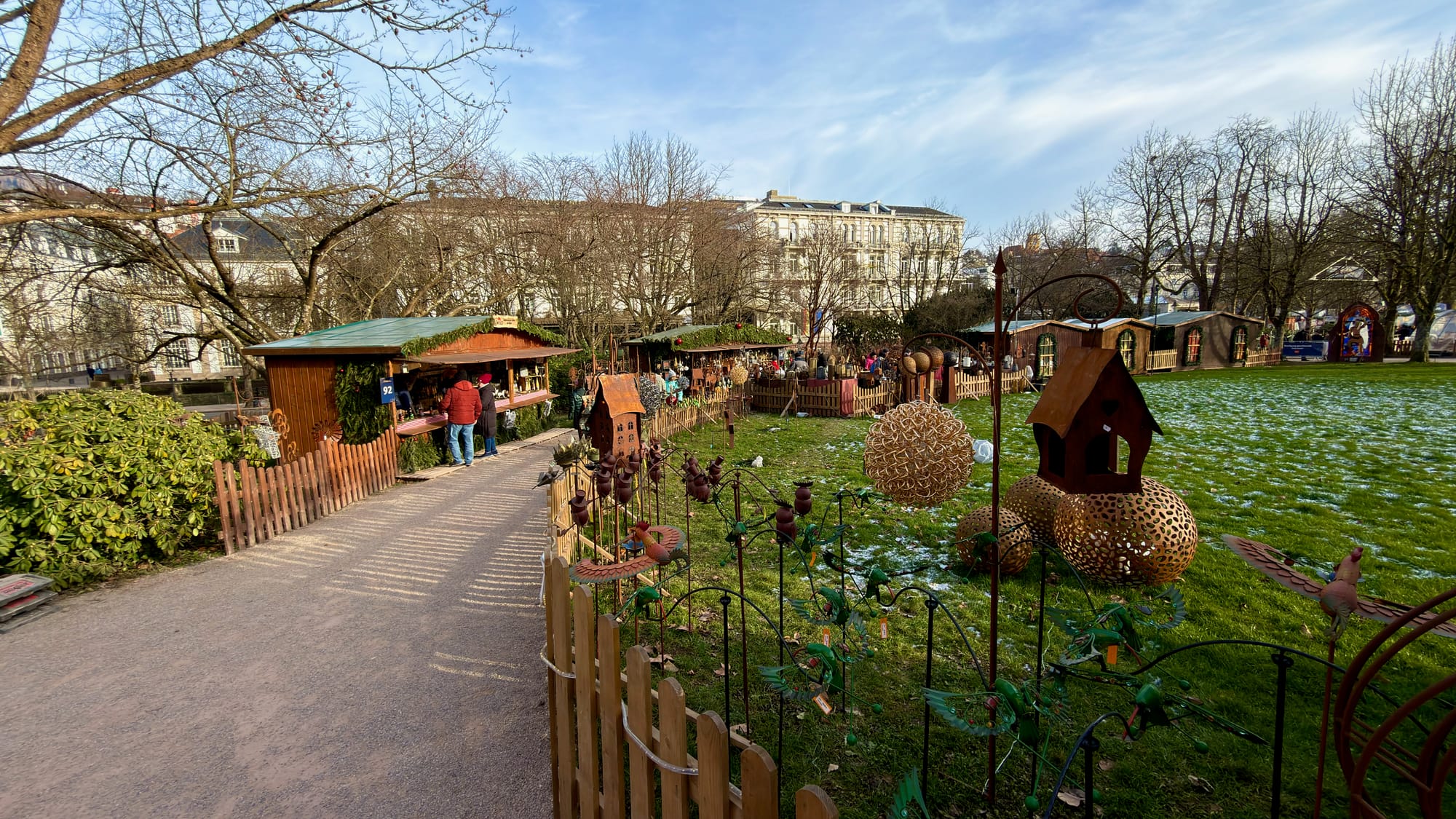 Christmas market at Baden-Baden