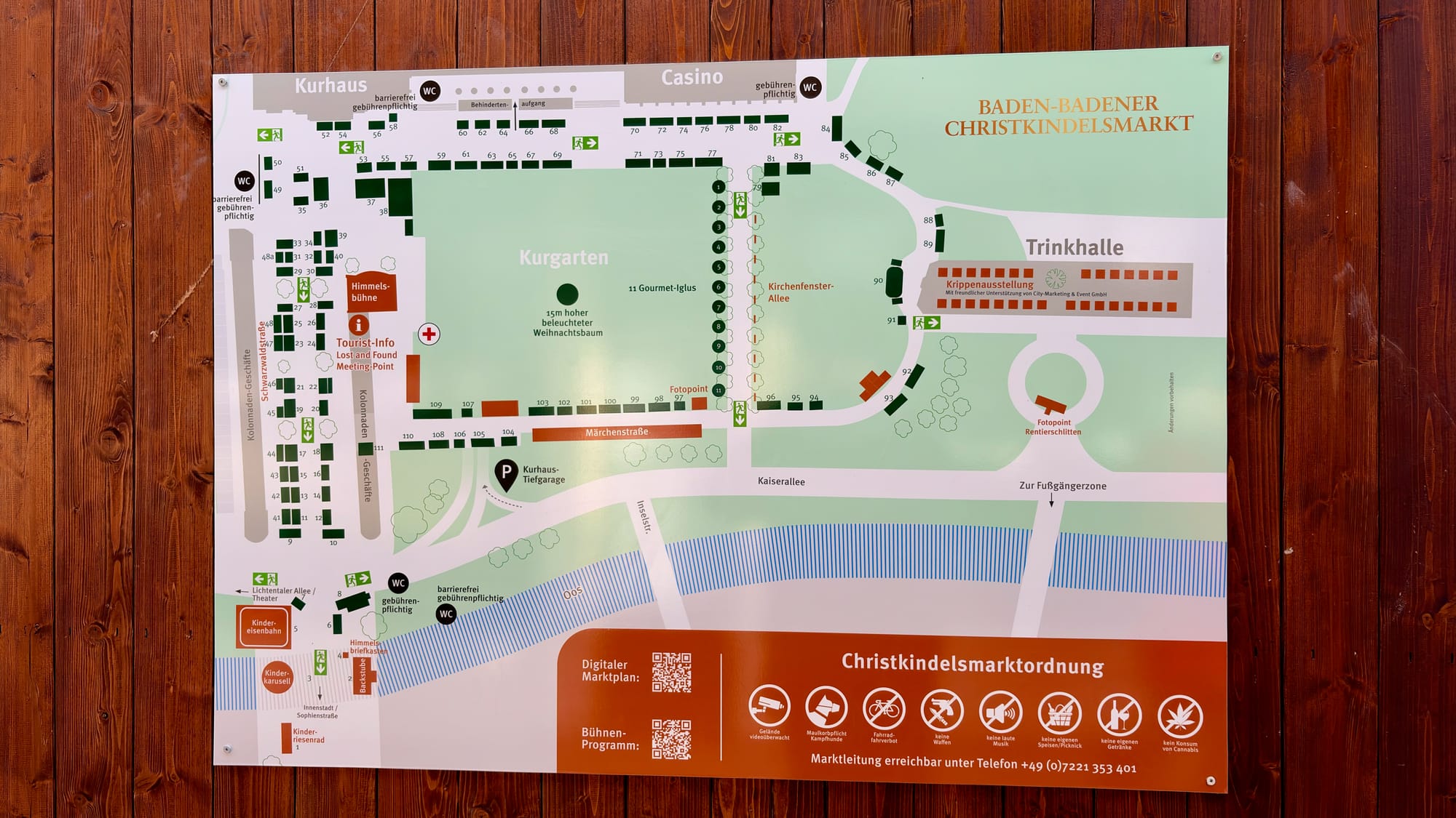 Christmas market at Baden-Baden