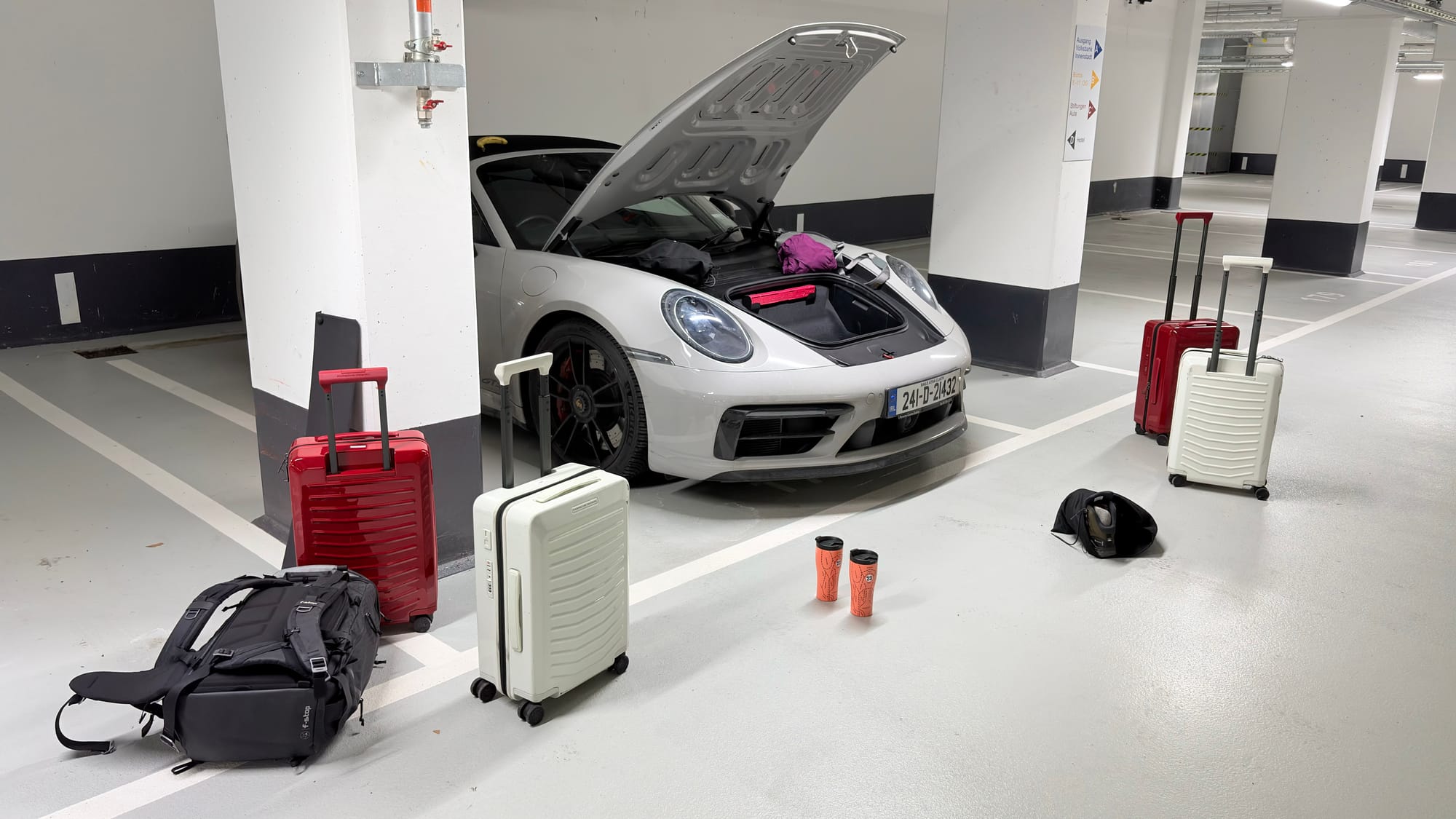 All our luggage for this trip