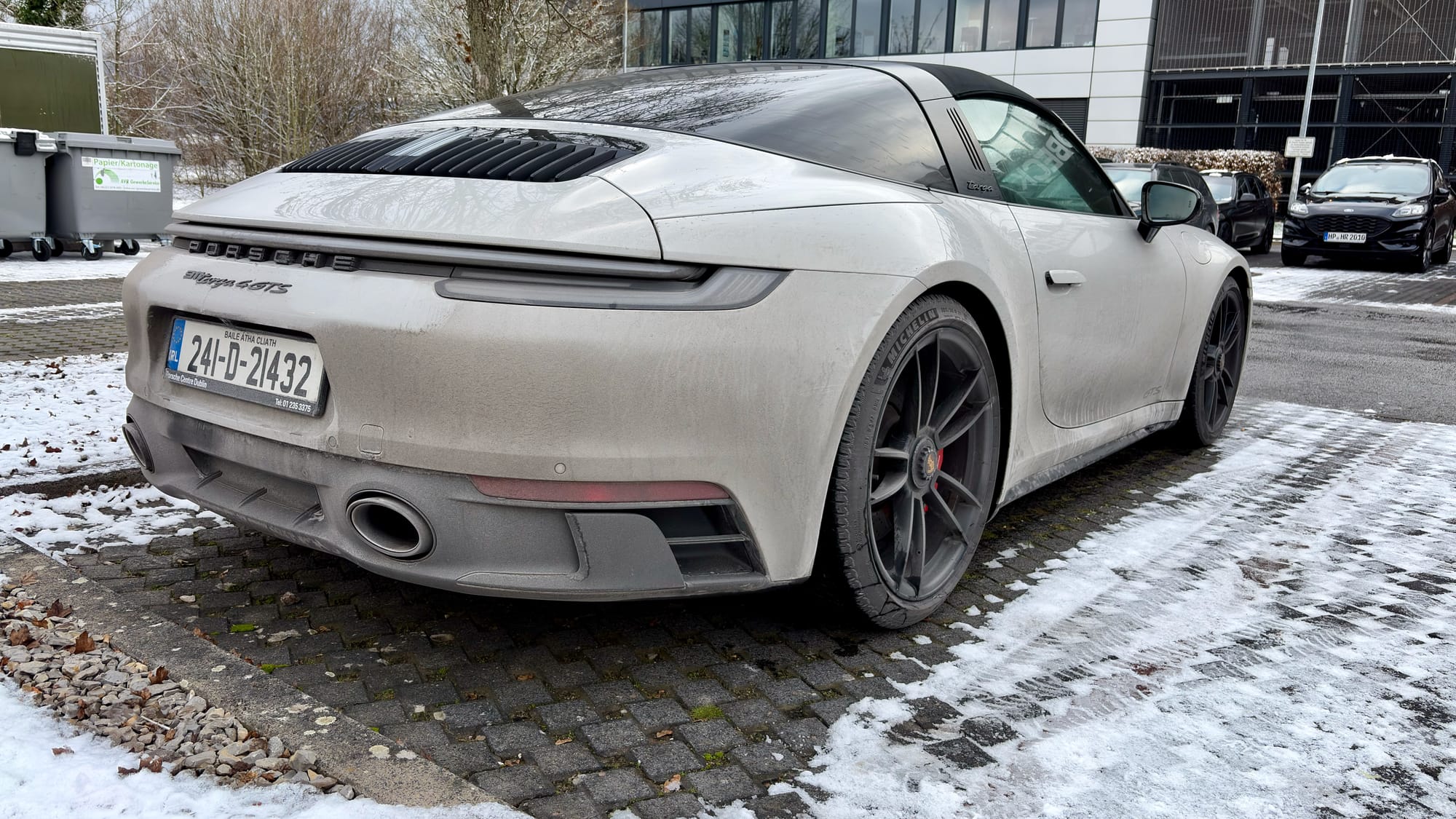 Parked for food stop