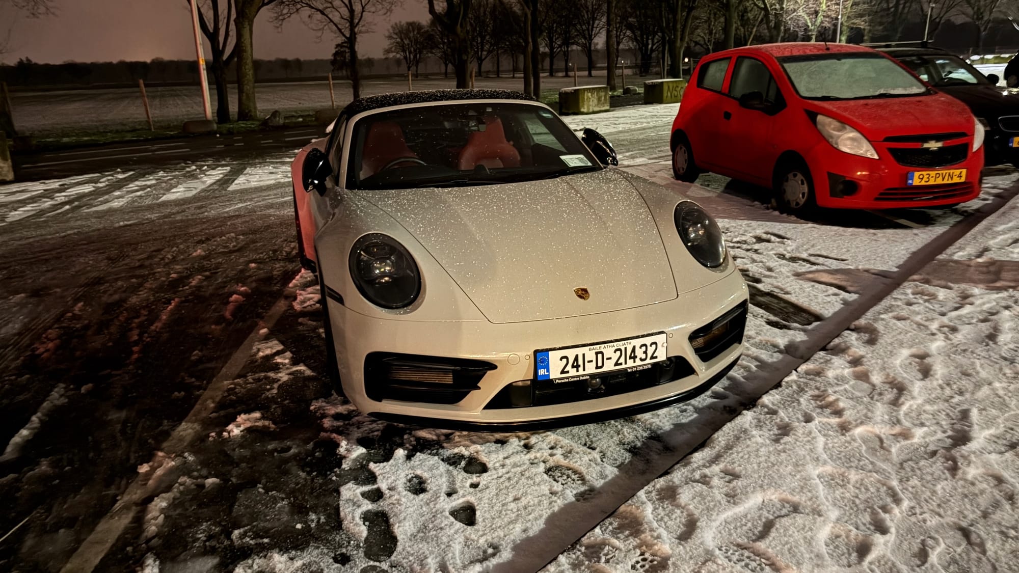 Snow in The Netherlands