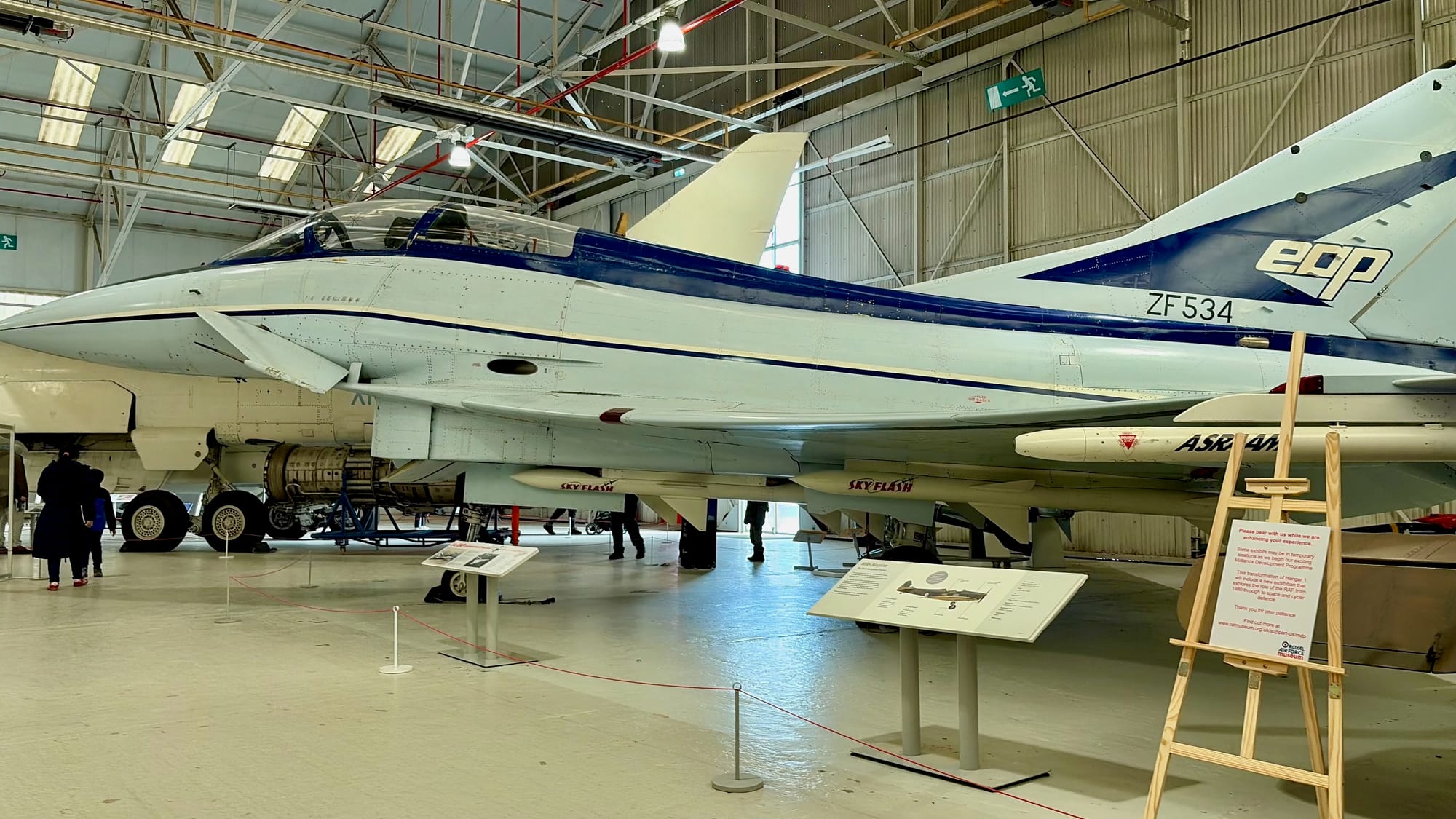 Research plane for Eurofighter Typhoon