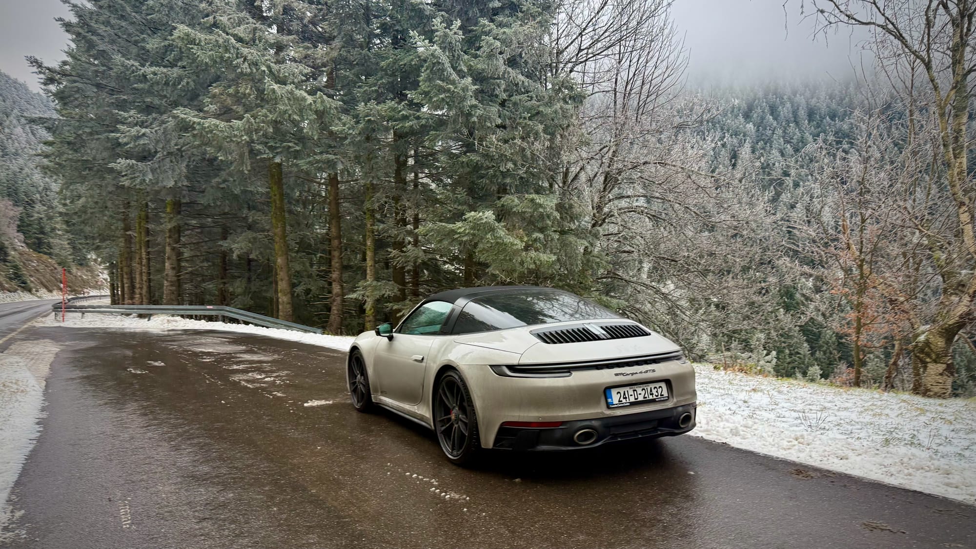 Our 911 Targa on the B500