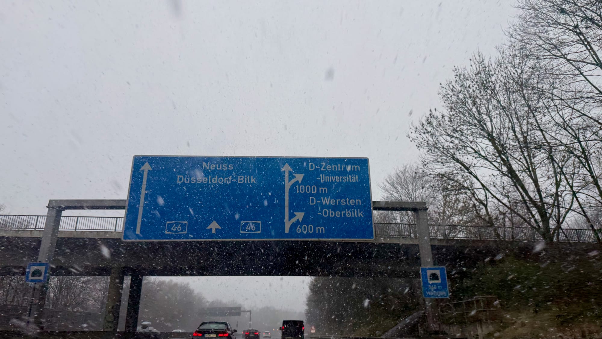 Heading into Düsseldorf