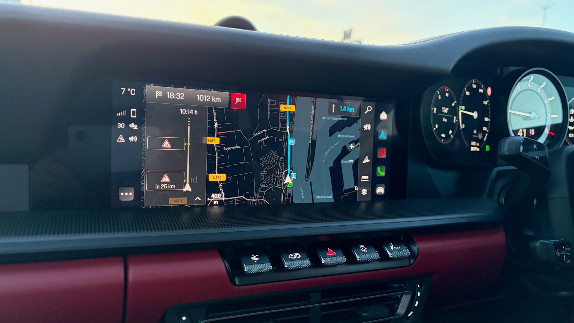 Route planning on our PCM