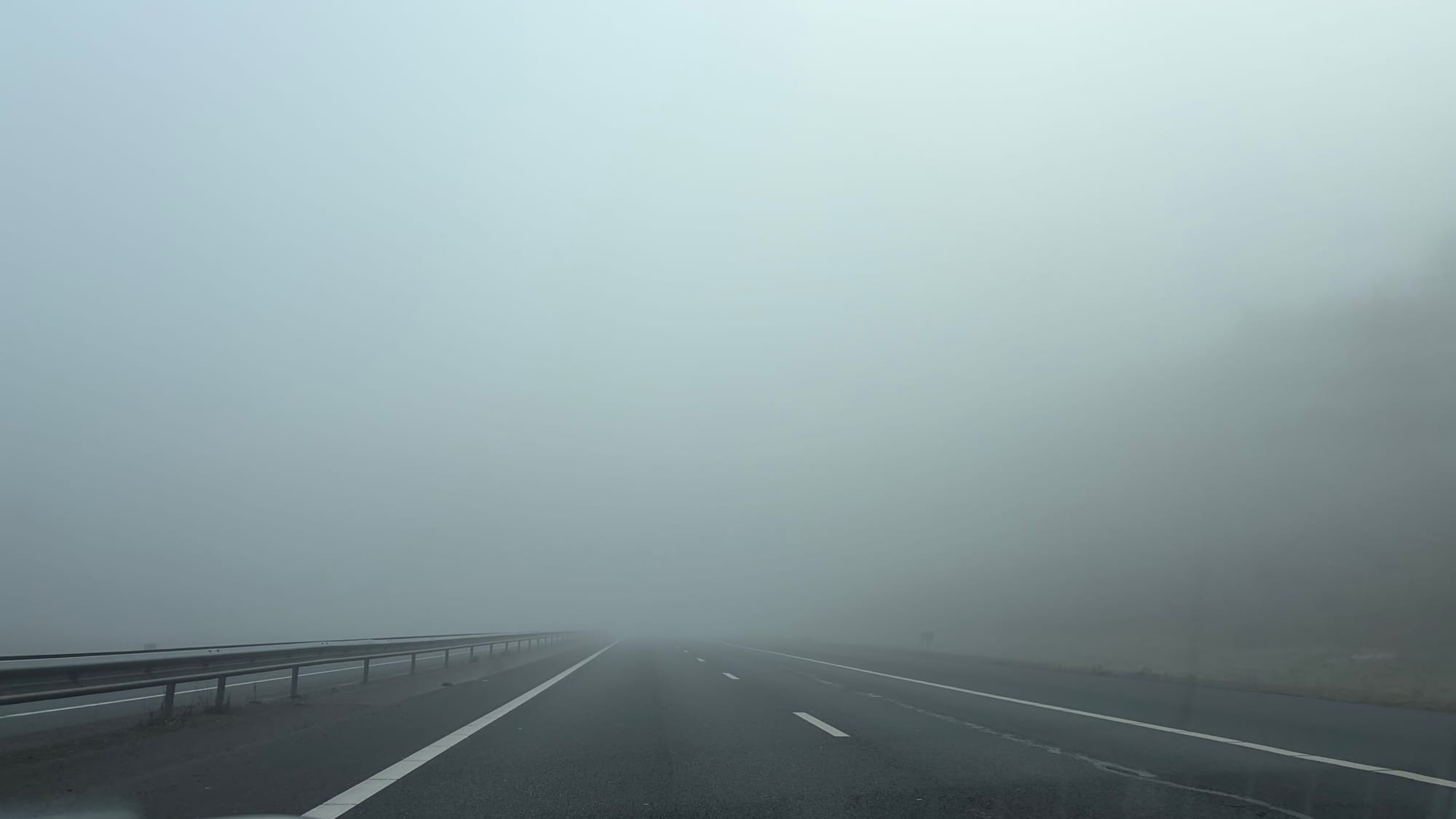 Fog over the Netherlands