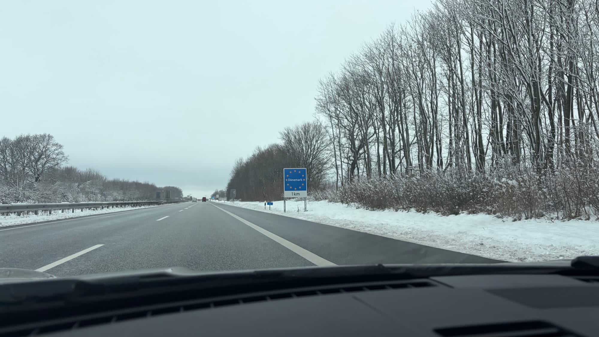 Crossing into Denmark