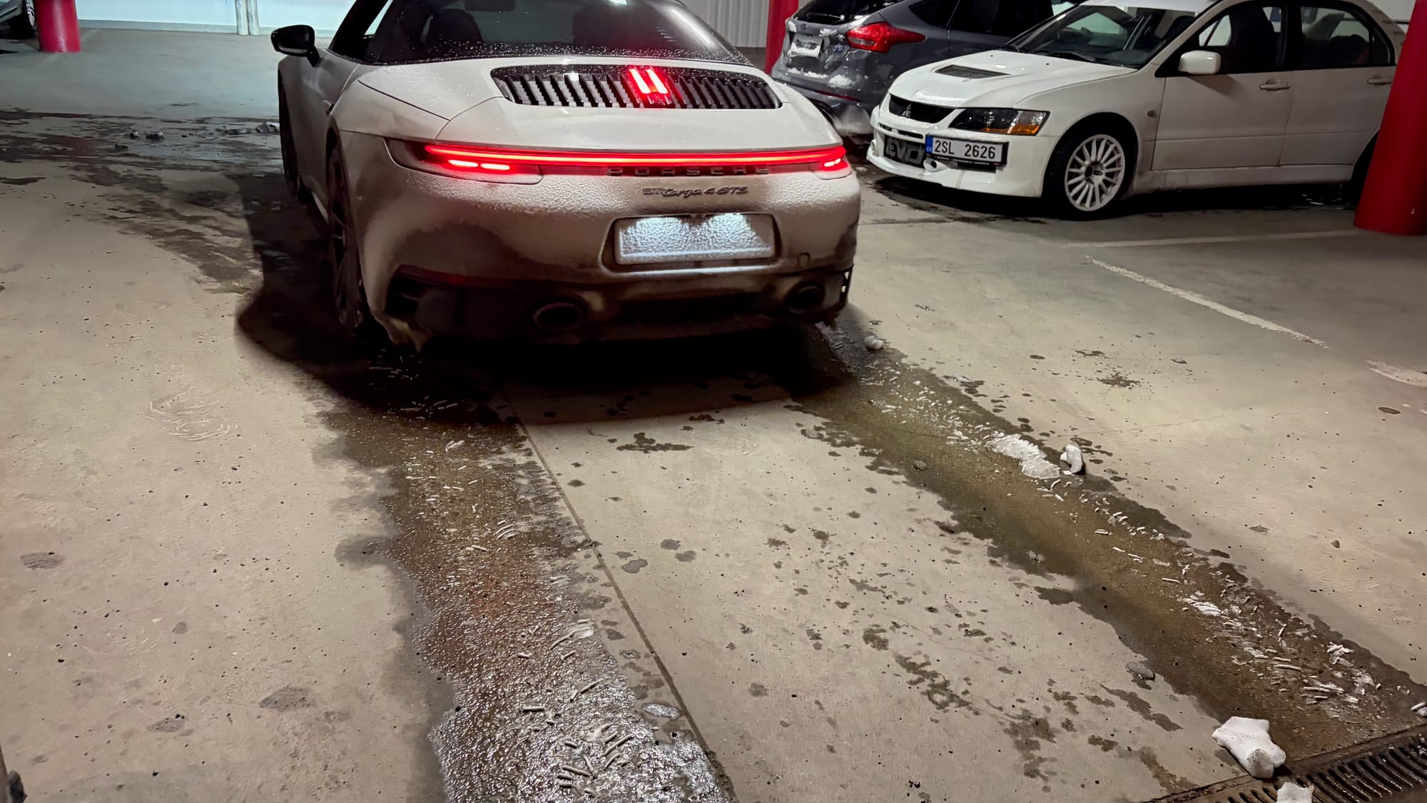 Covered number plate