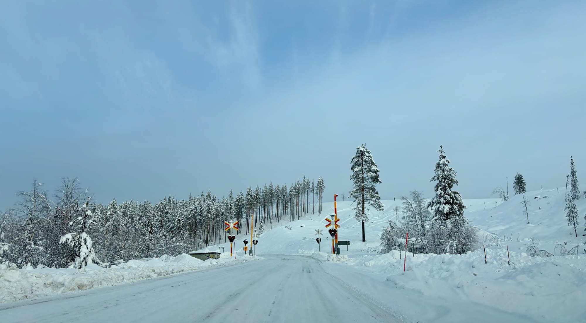 Crossing a train line