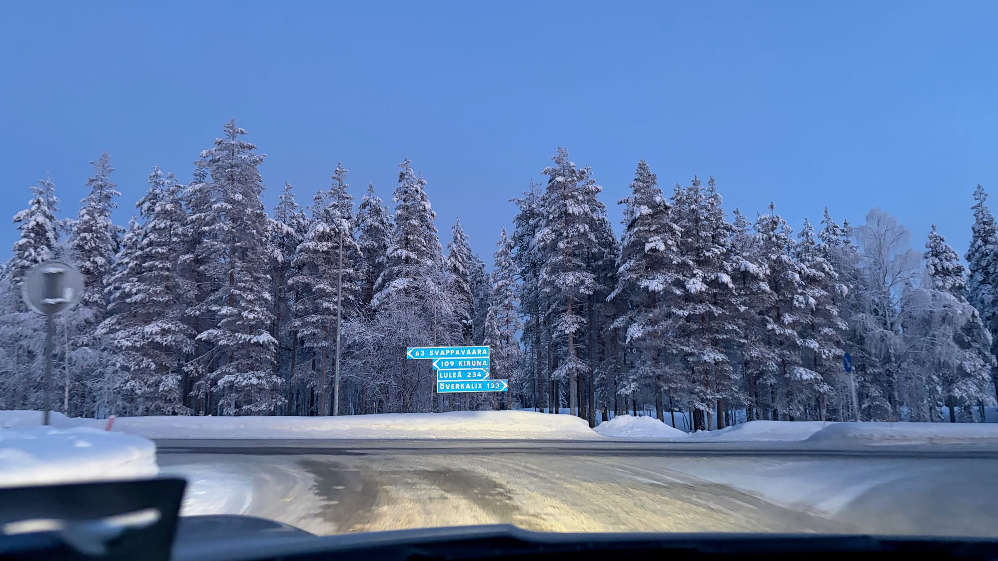 Seeing signs for Kiruna