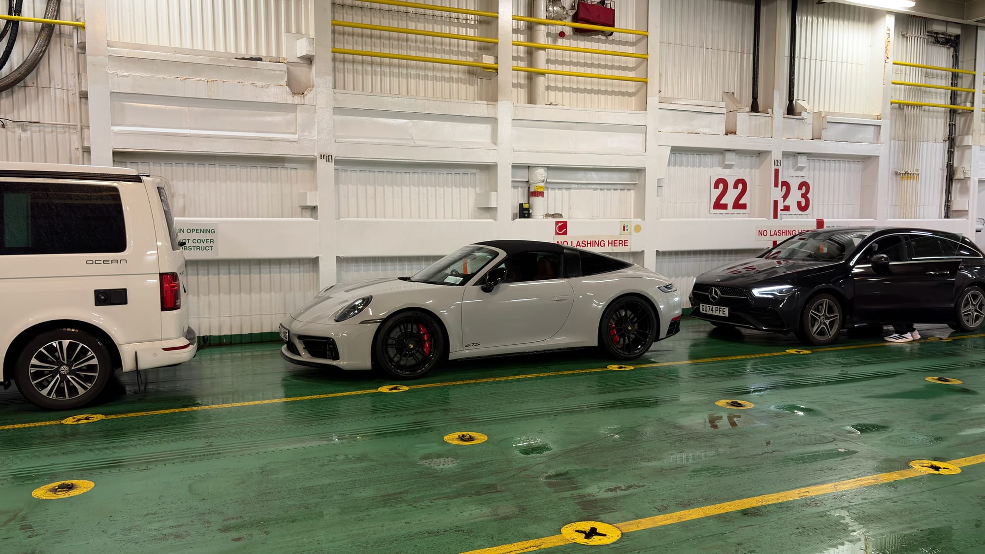 Parked on the Ulysses