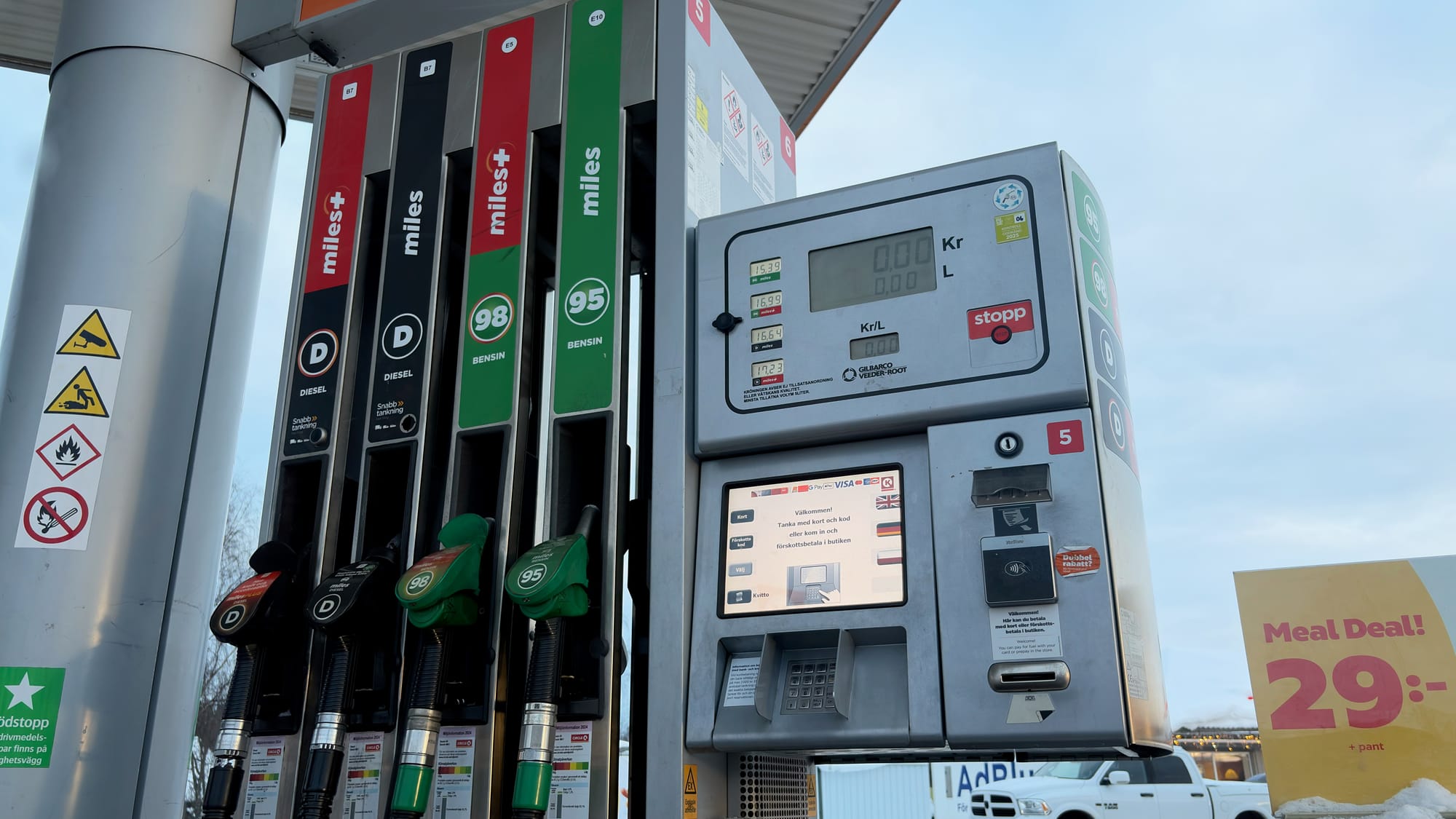 Pay-at-the-pump options at Circle K