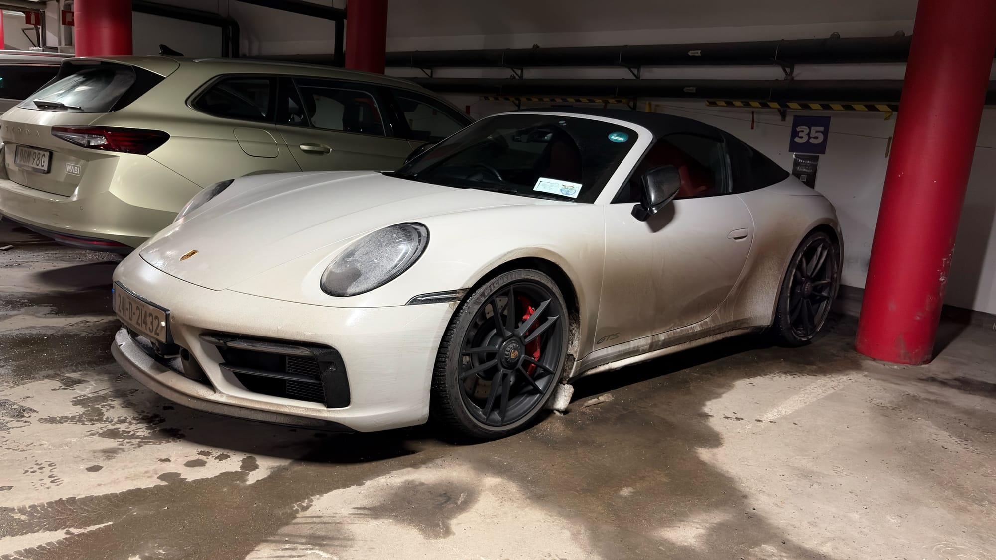 Parked for the night