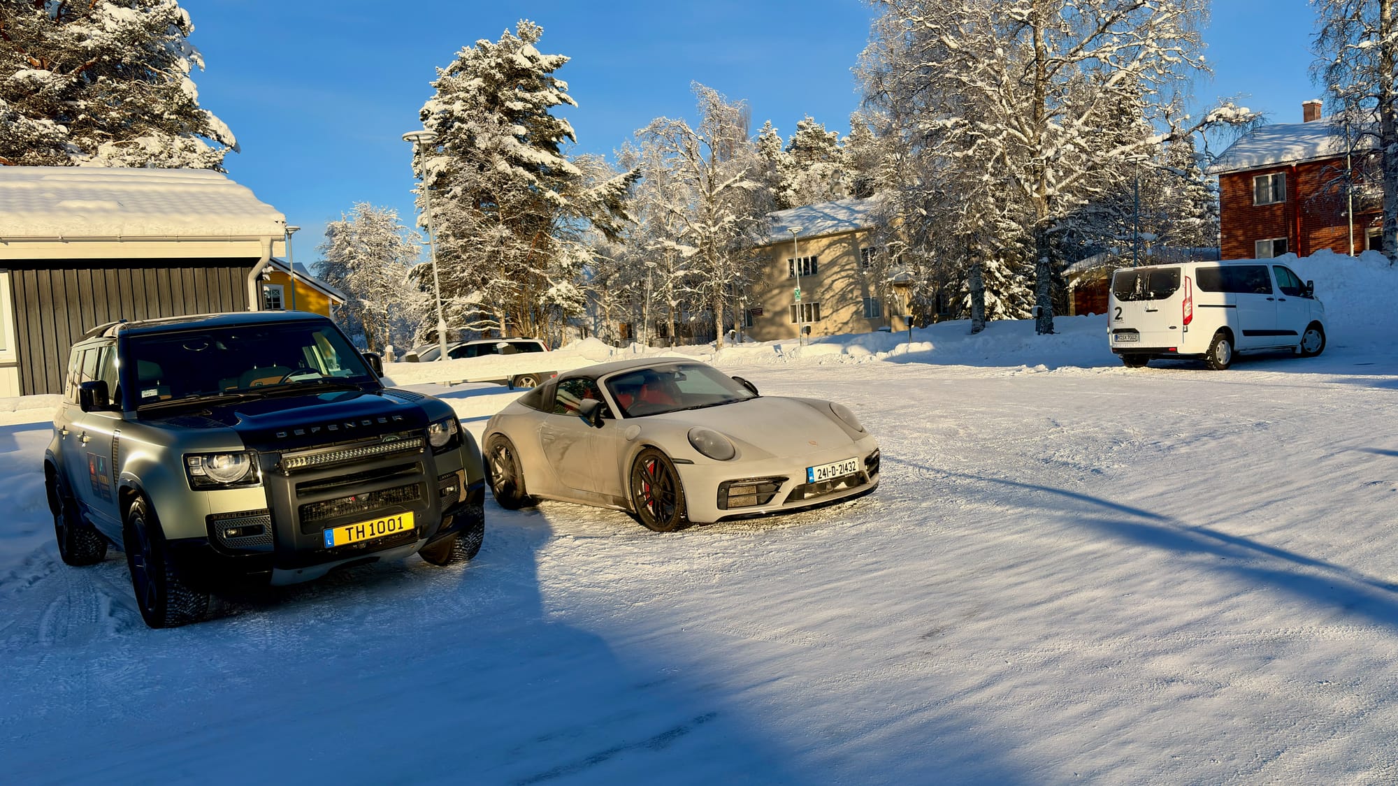 Parked outside overnight