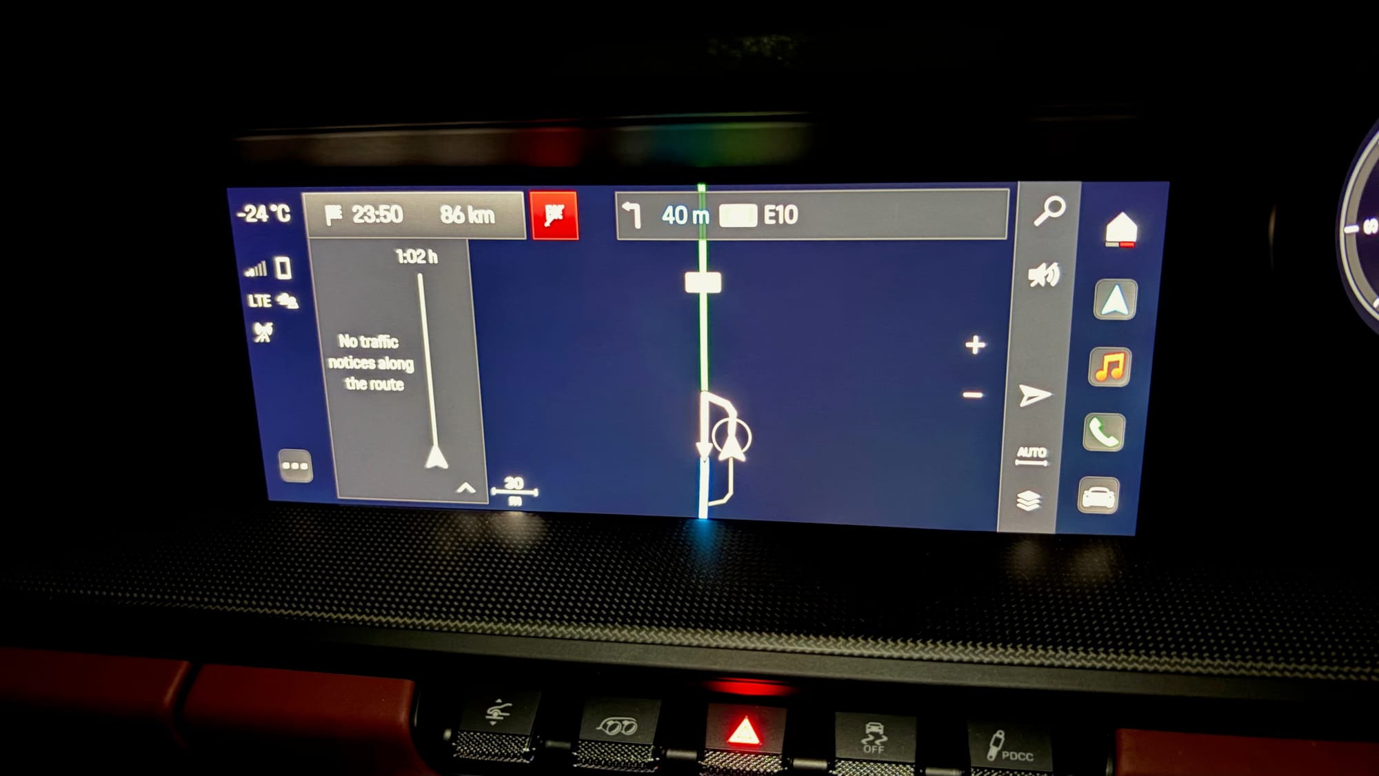 -24c indicated on our PCM