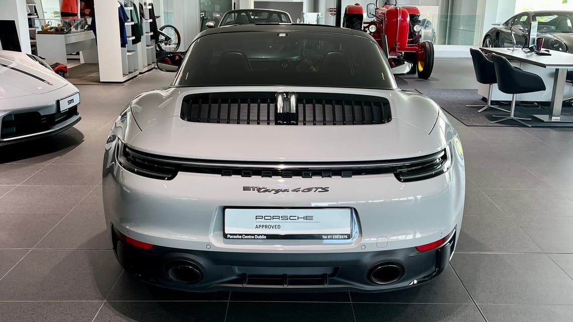 Our 911 Targa at Porsche Centre Dublin