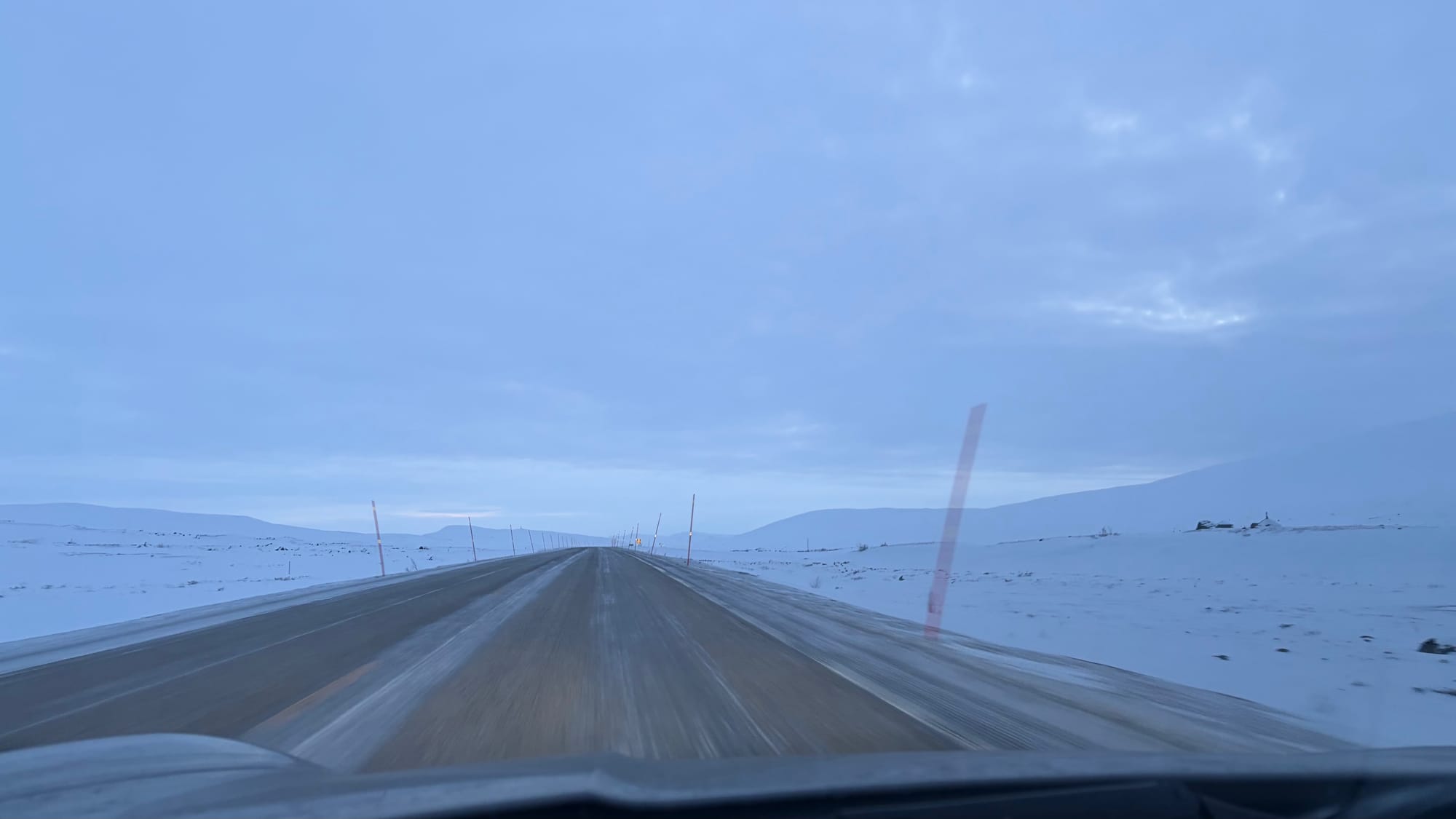 Crossing the Saltfjellet