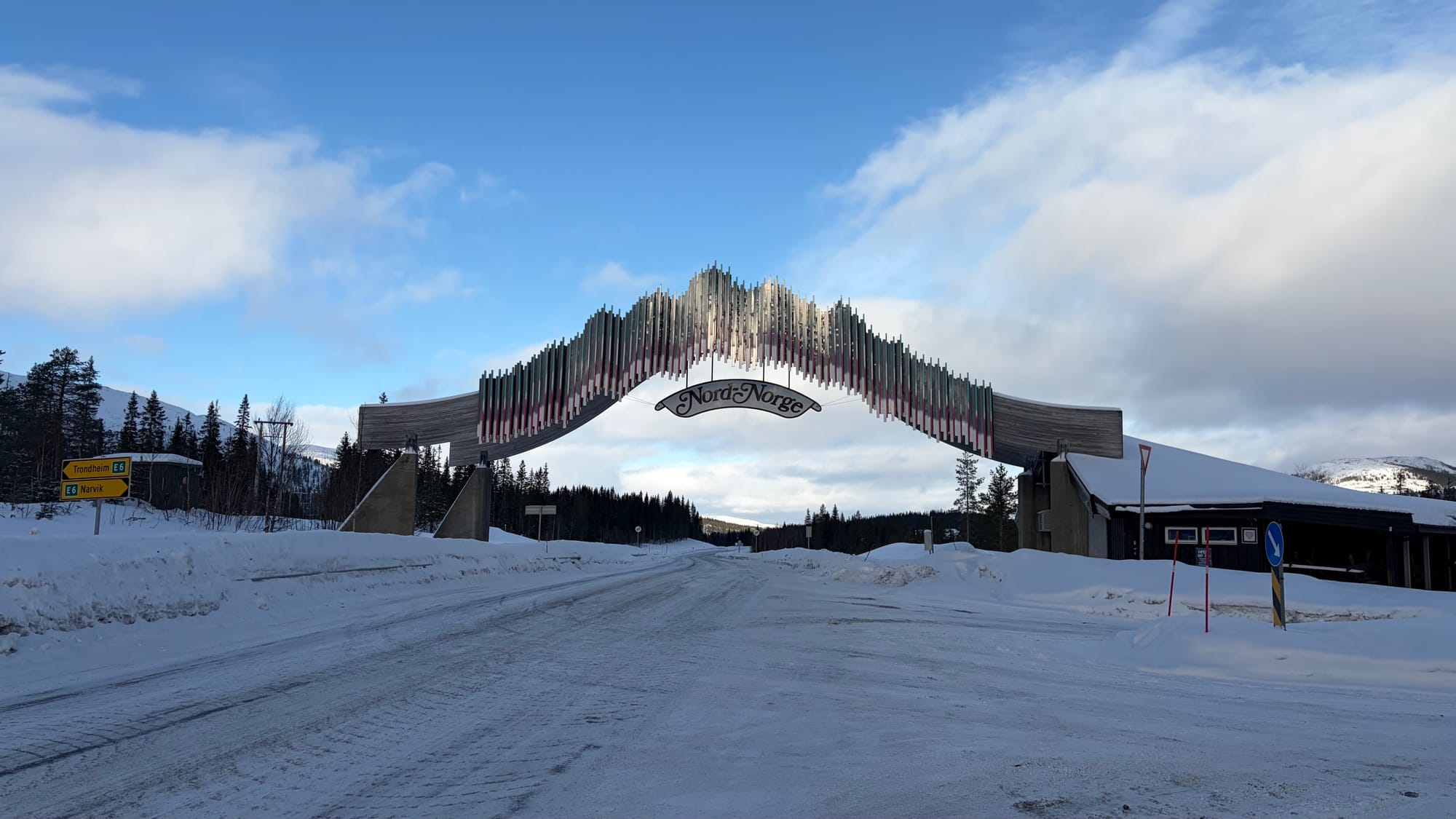 Leaving Northern Norway on the E6