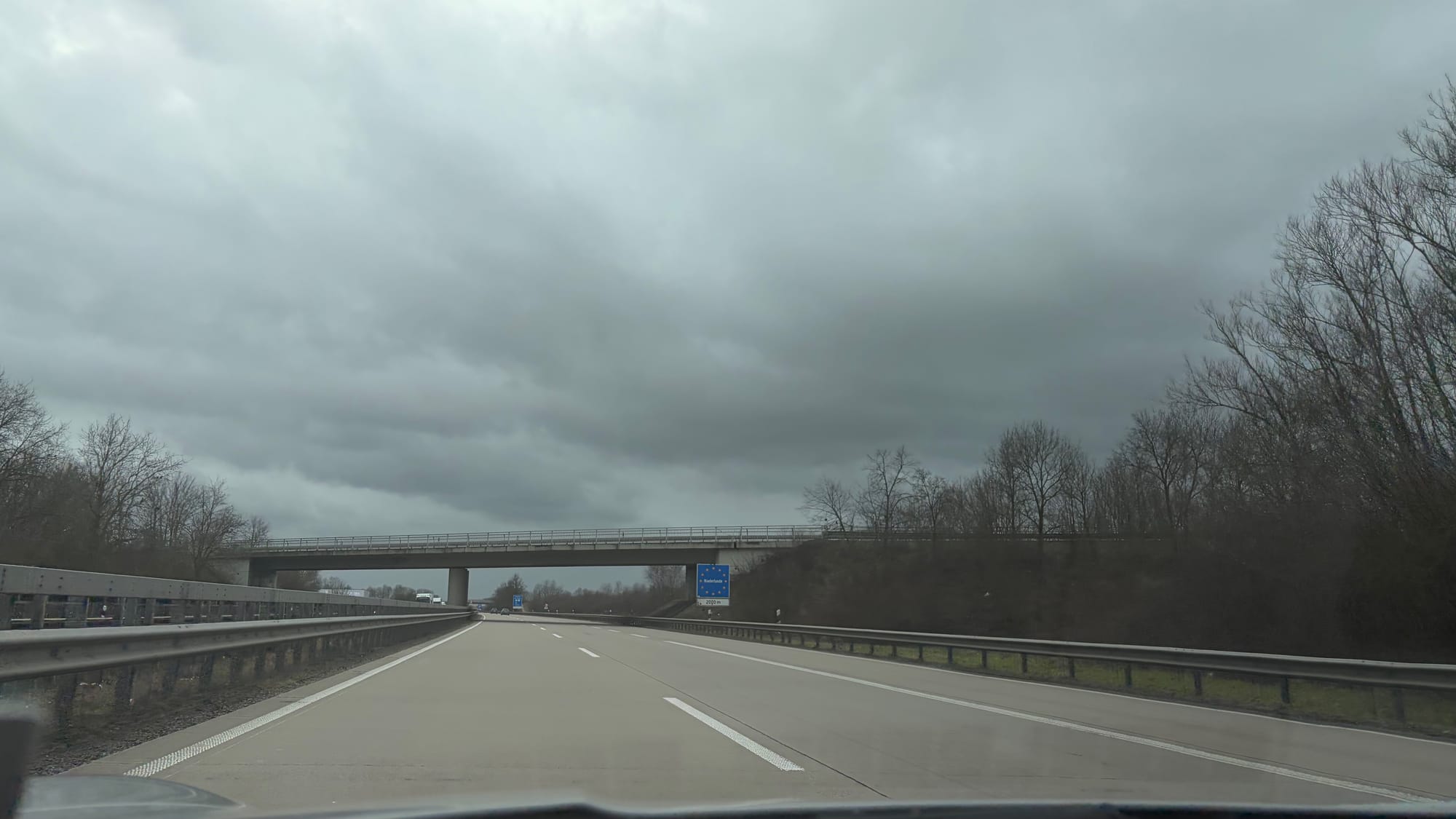 Approaching the Dutch border