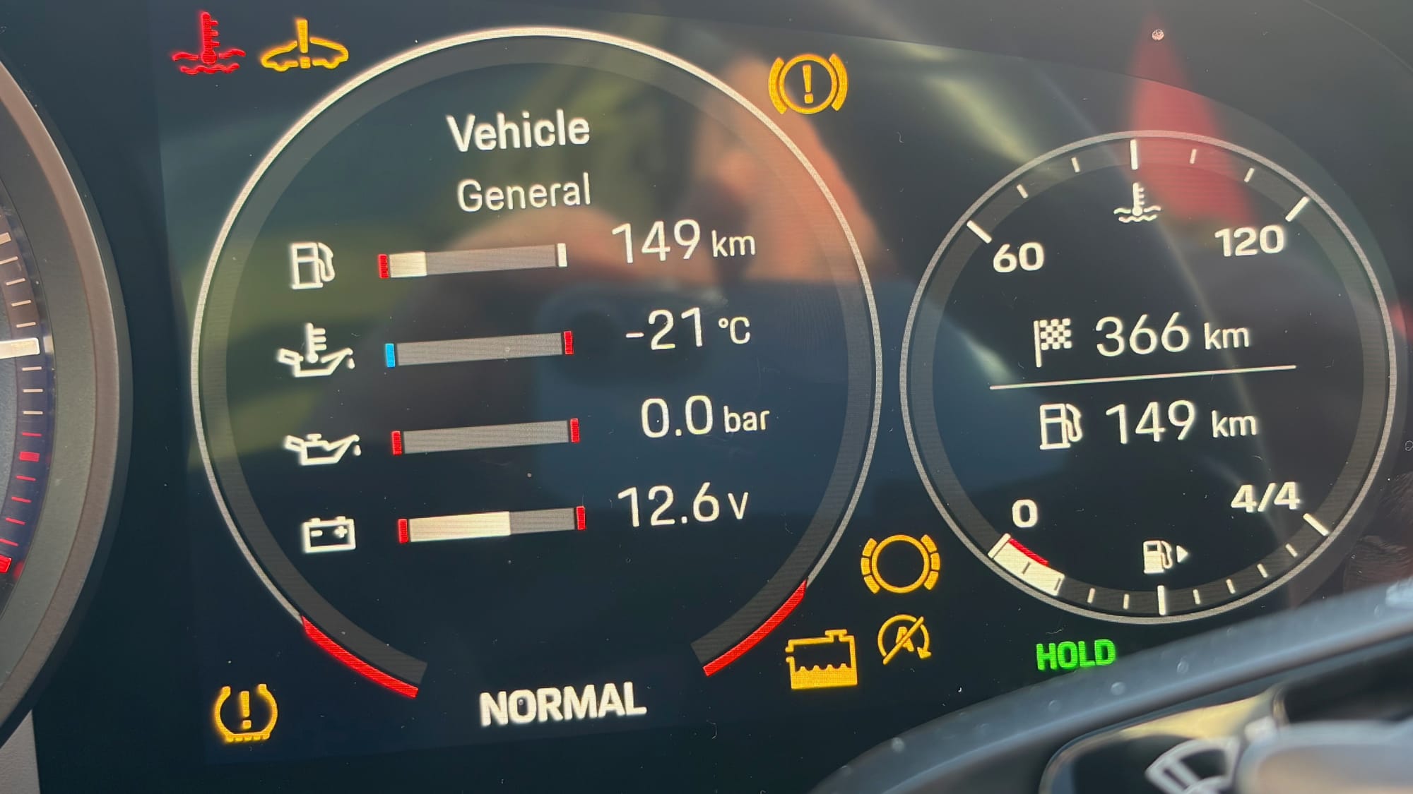 -21c oil temperature in Kiruna