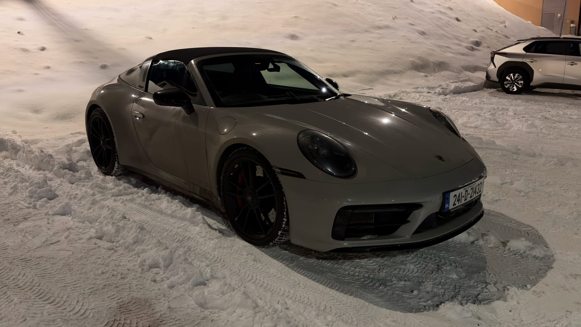 Parked outside in Narvik