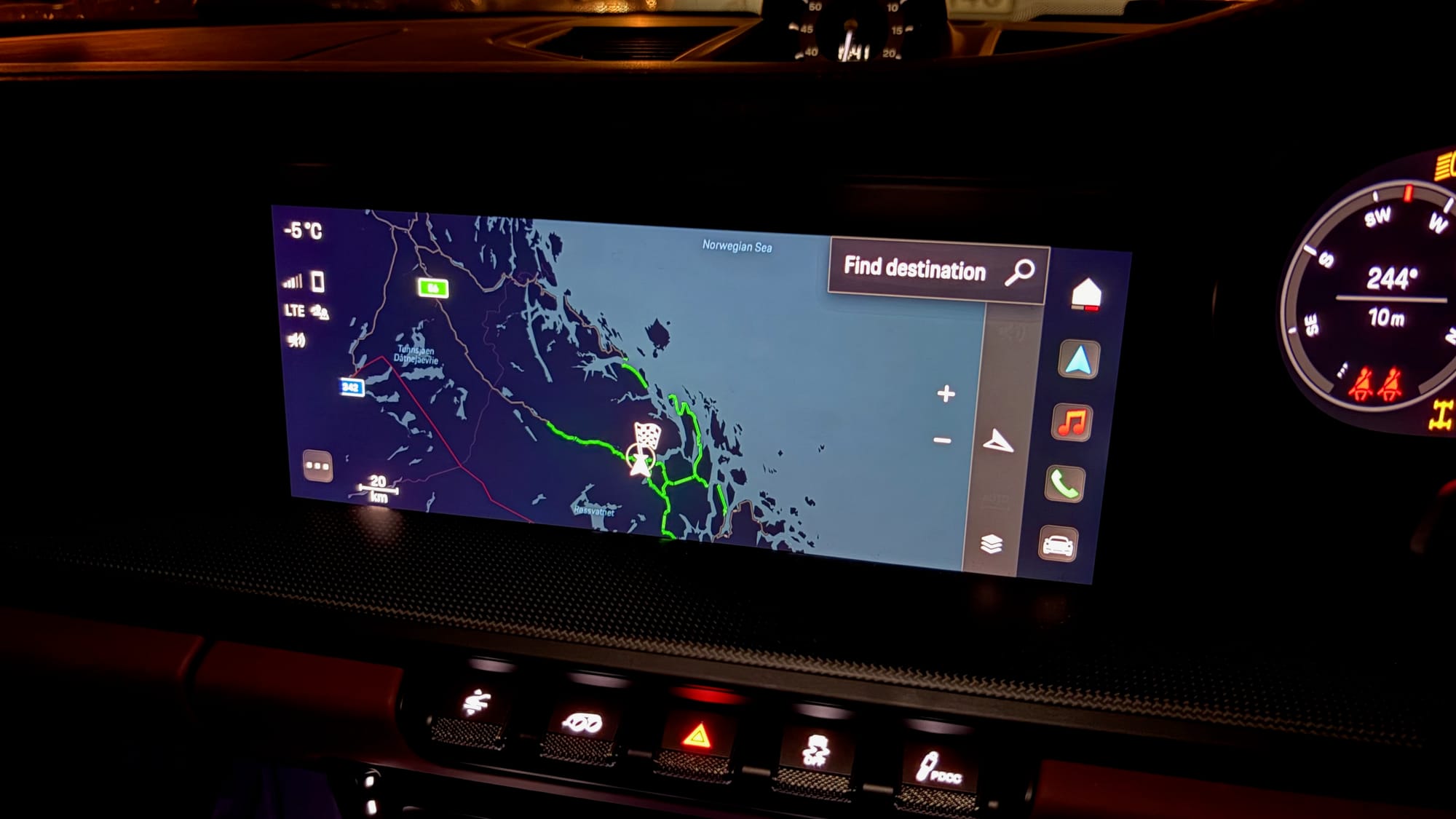 Arrived at our destination in Mosjøen