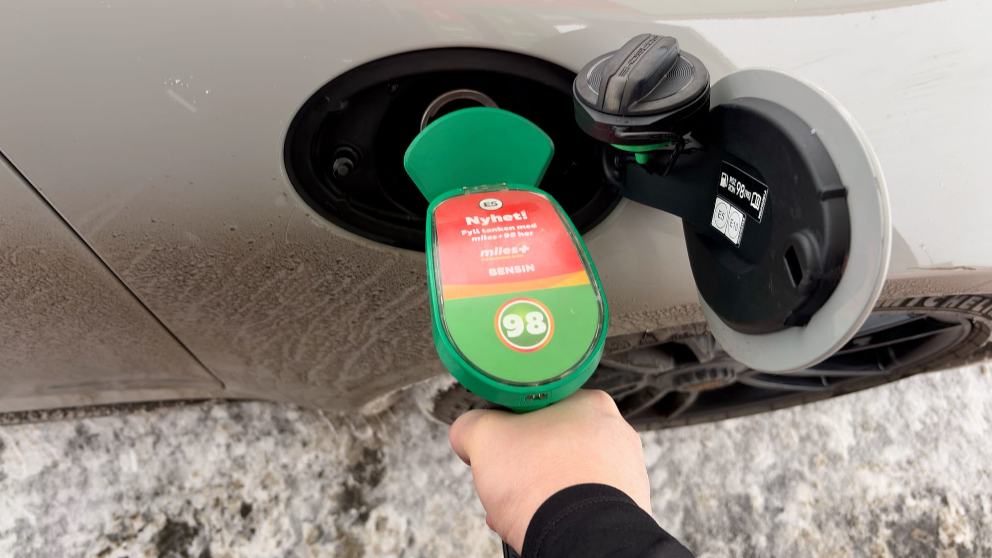 98 octane fuel in Norway