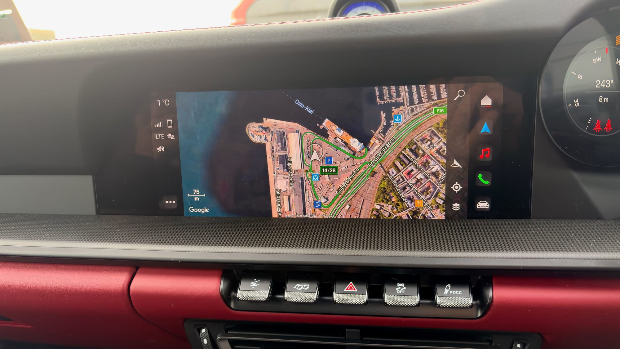 PCM on our Porsche 911