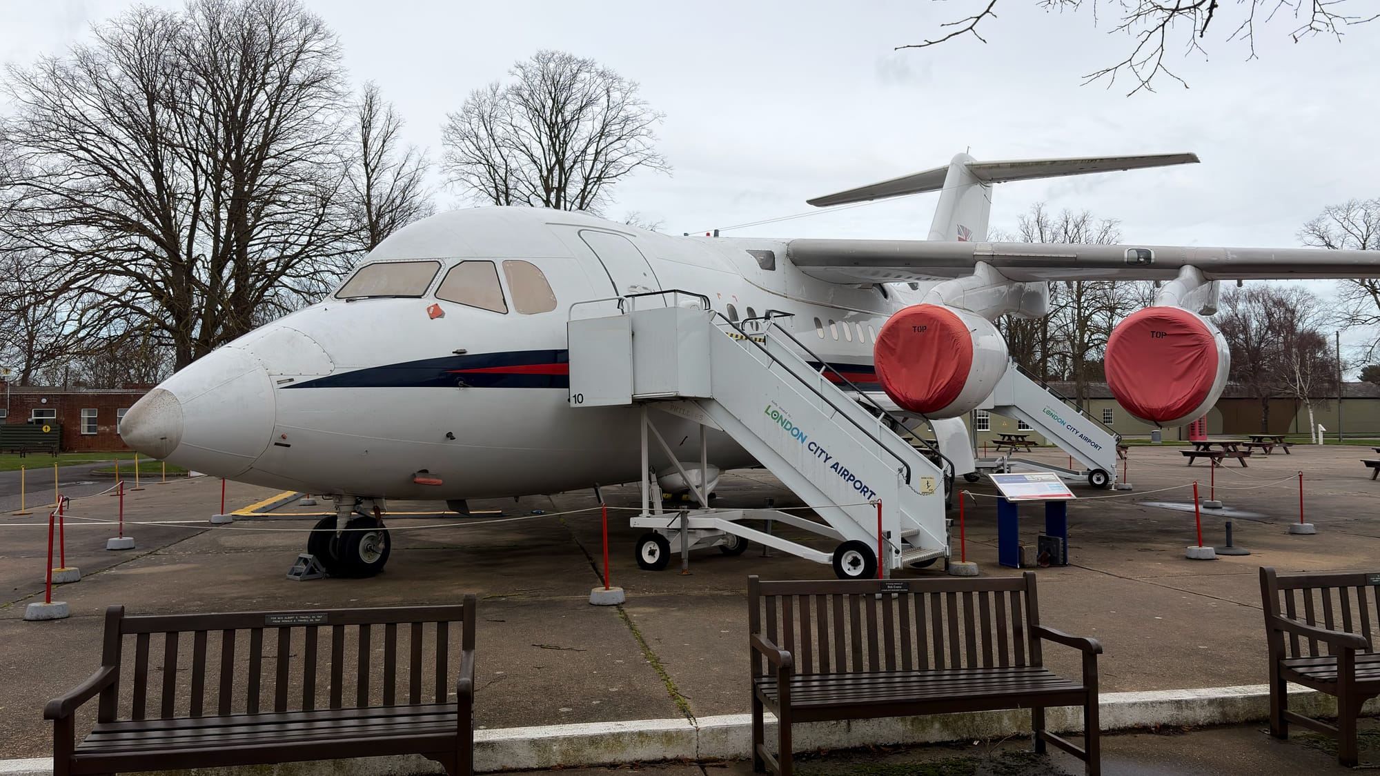 BAe 146 Whisper Jet at IWM Duxford