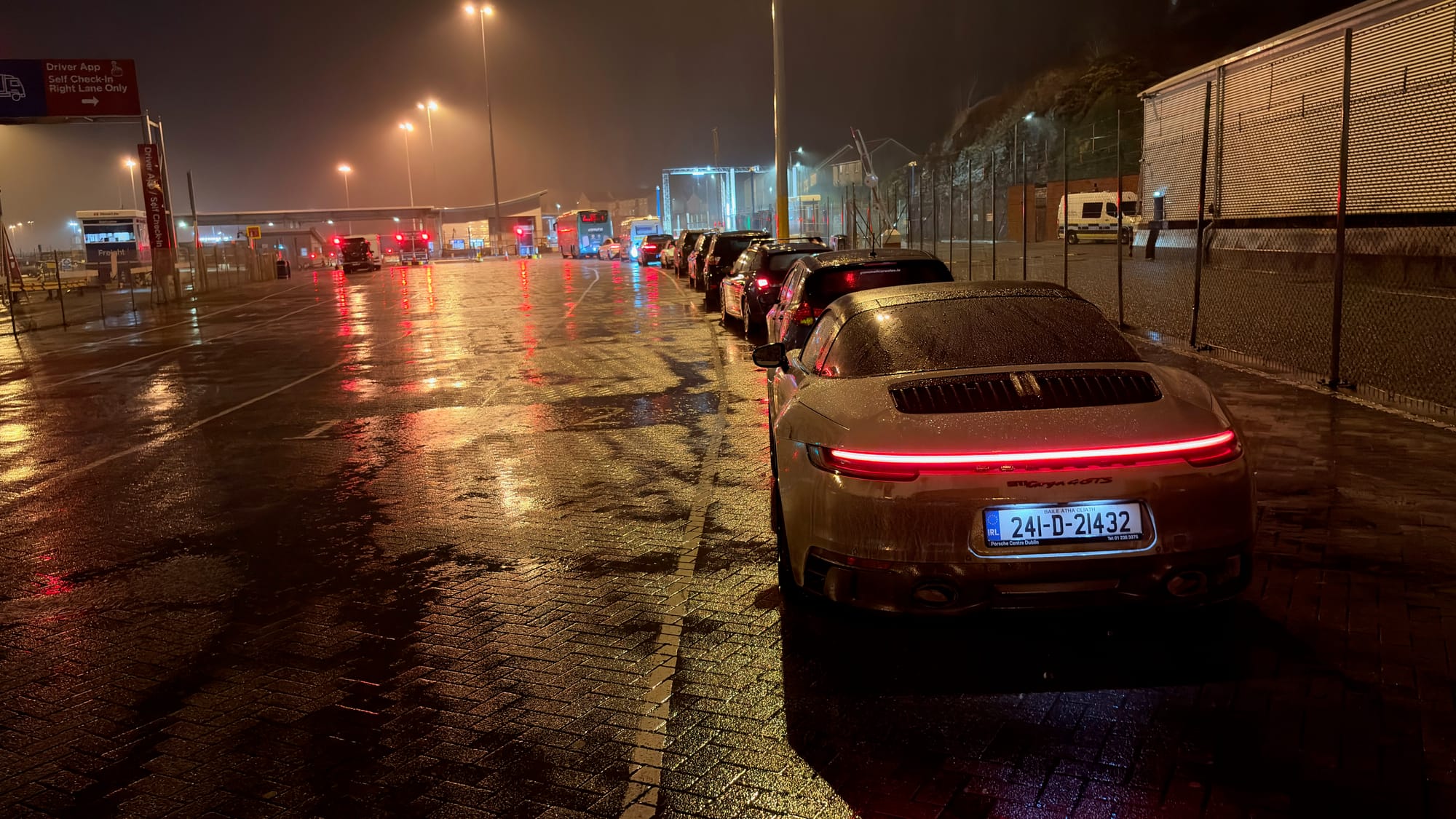 In the queue at Holyhead