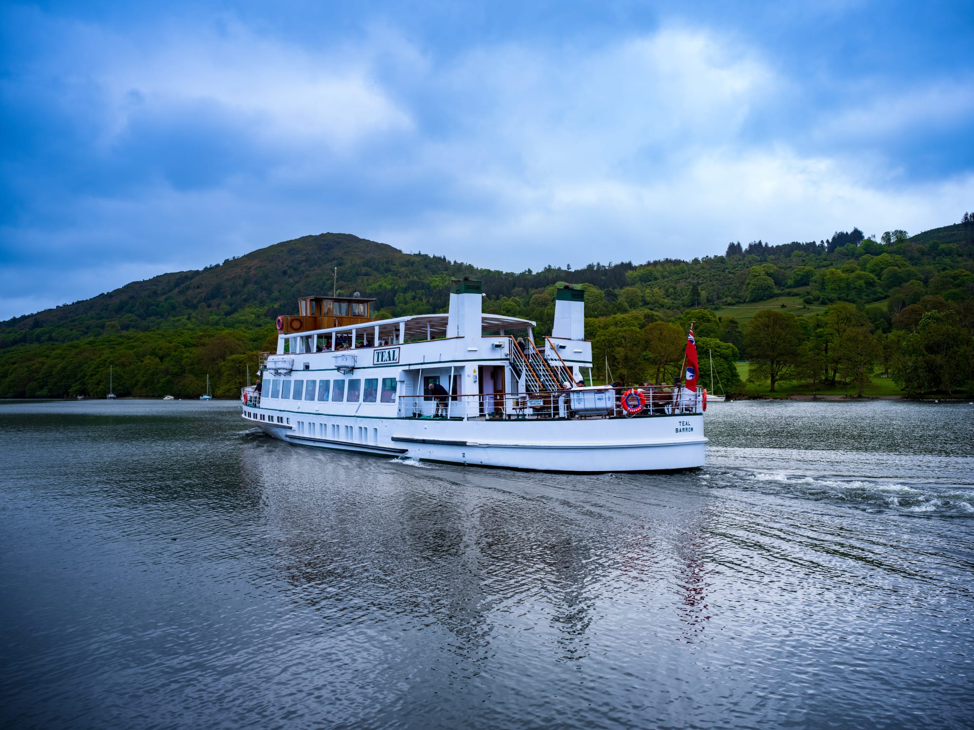 Tourist boat to Windermere