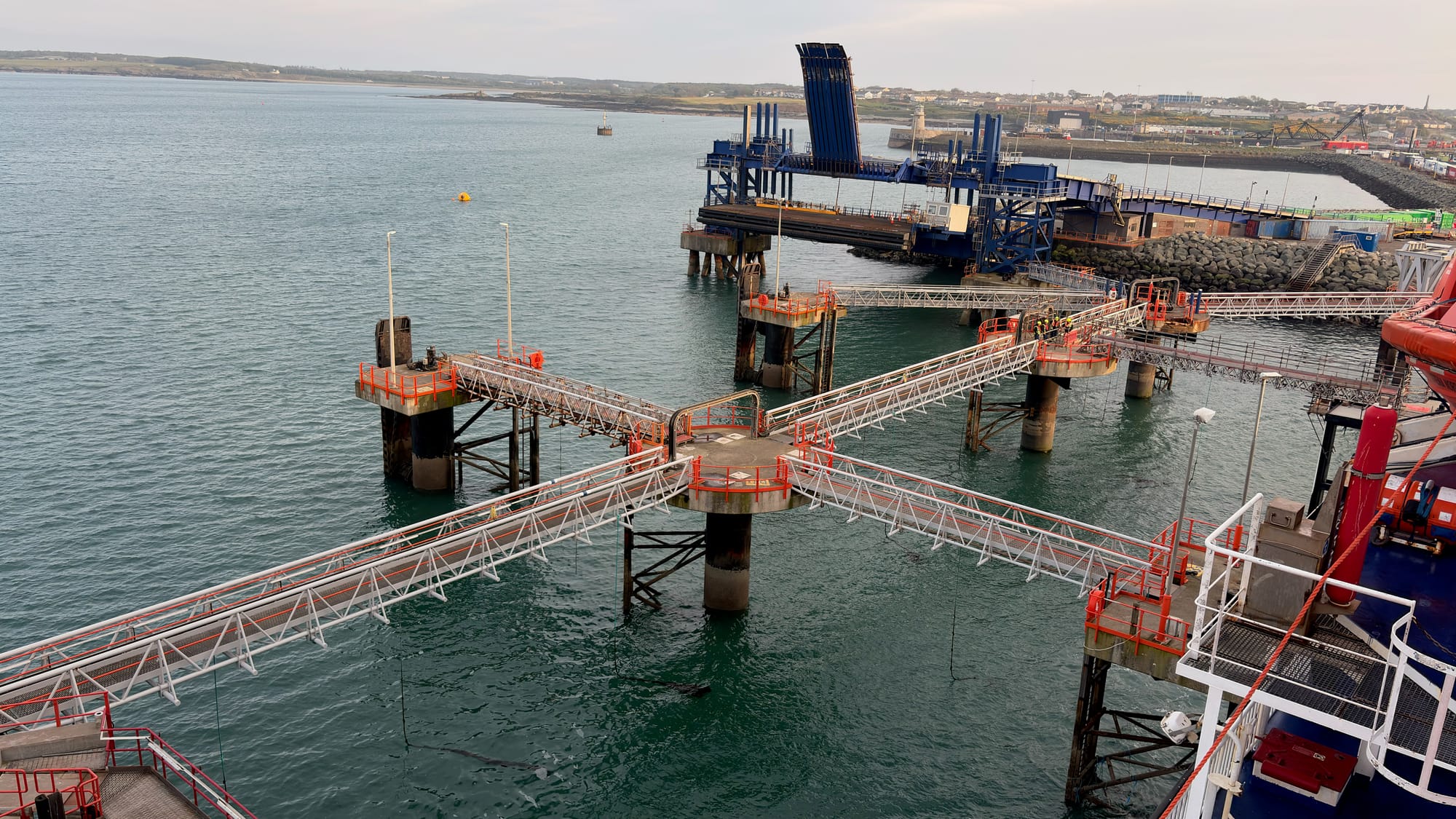Arrived at the Port of Holyhead