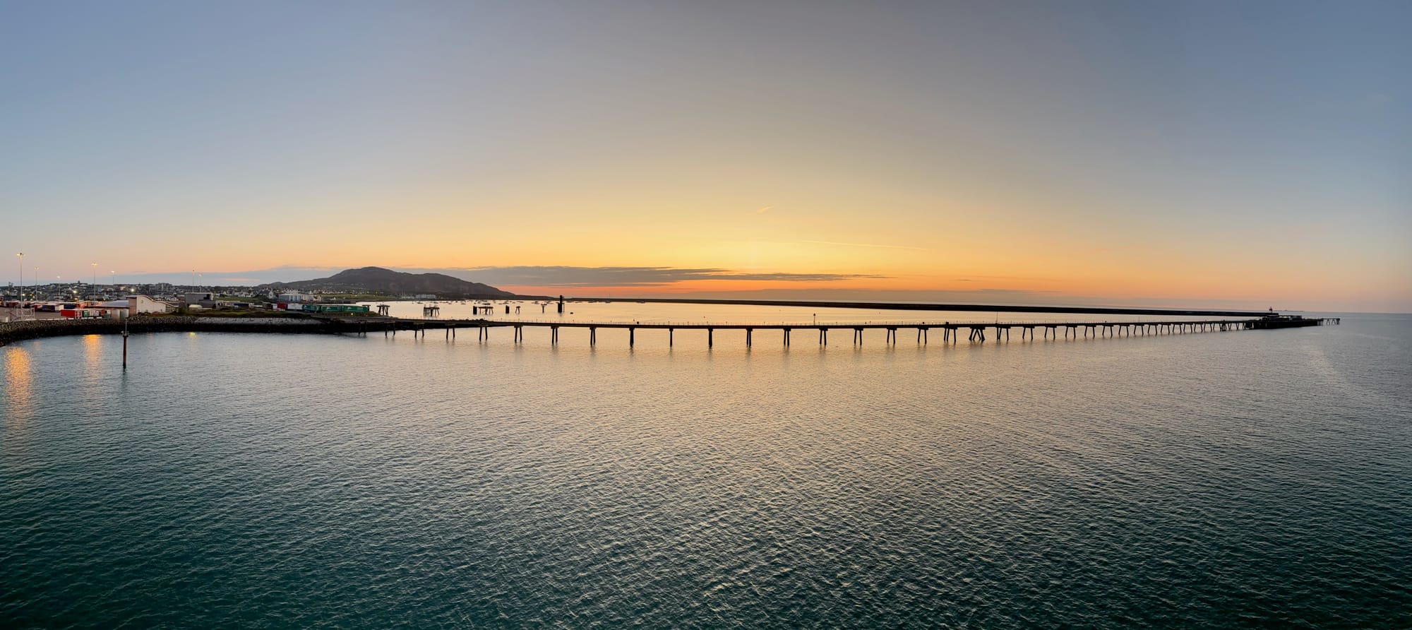 Calm end to a lovely day