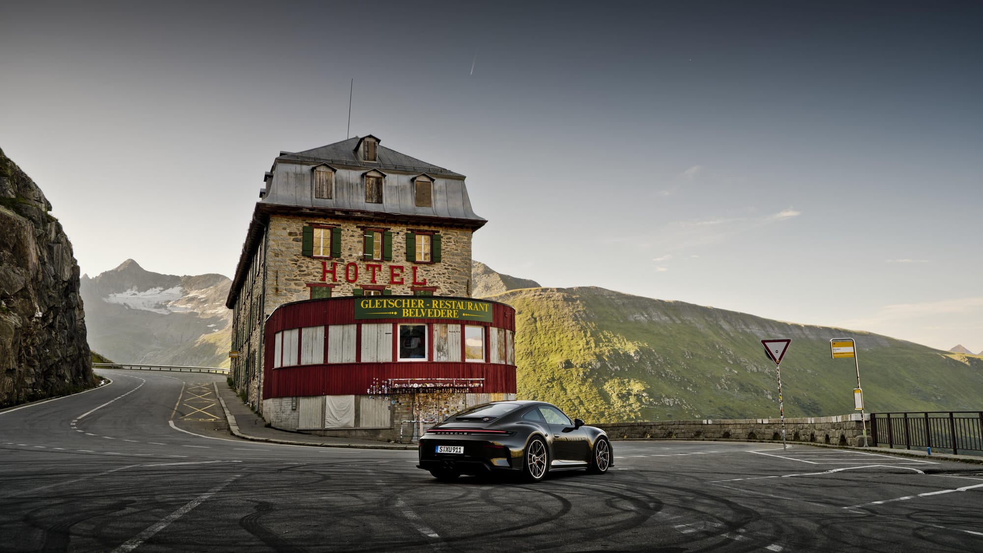 The GT3 Bergsport at the Belvédère Hotel