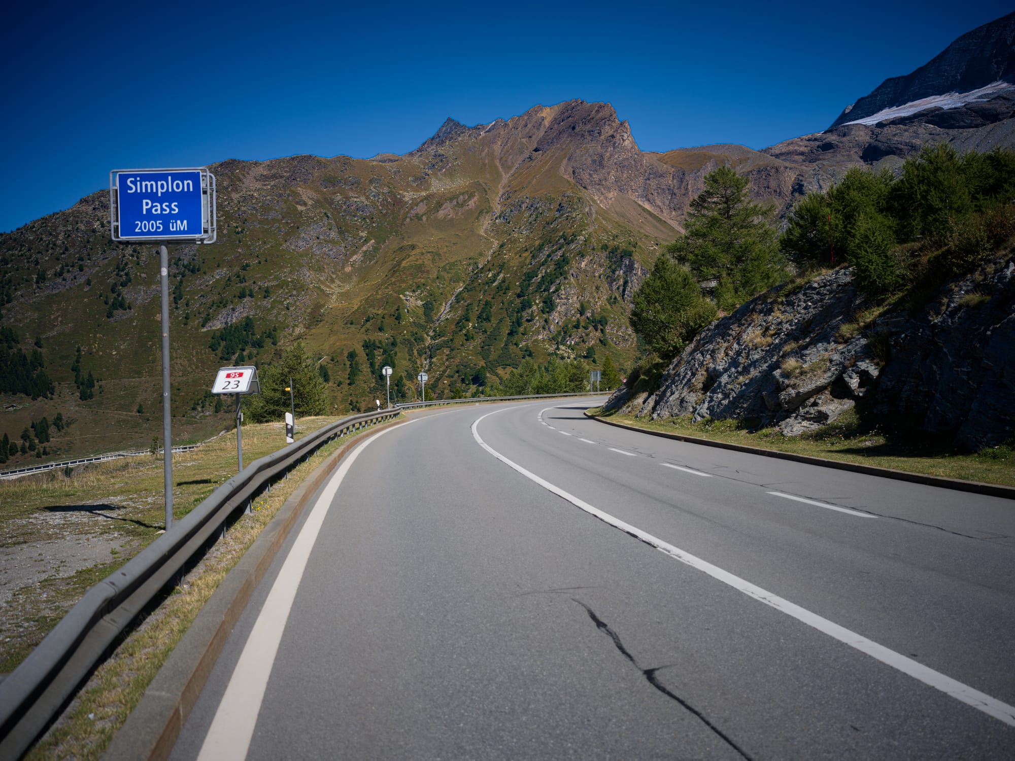 At the Simplon Pass