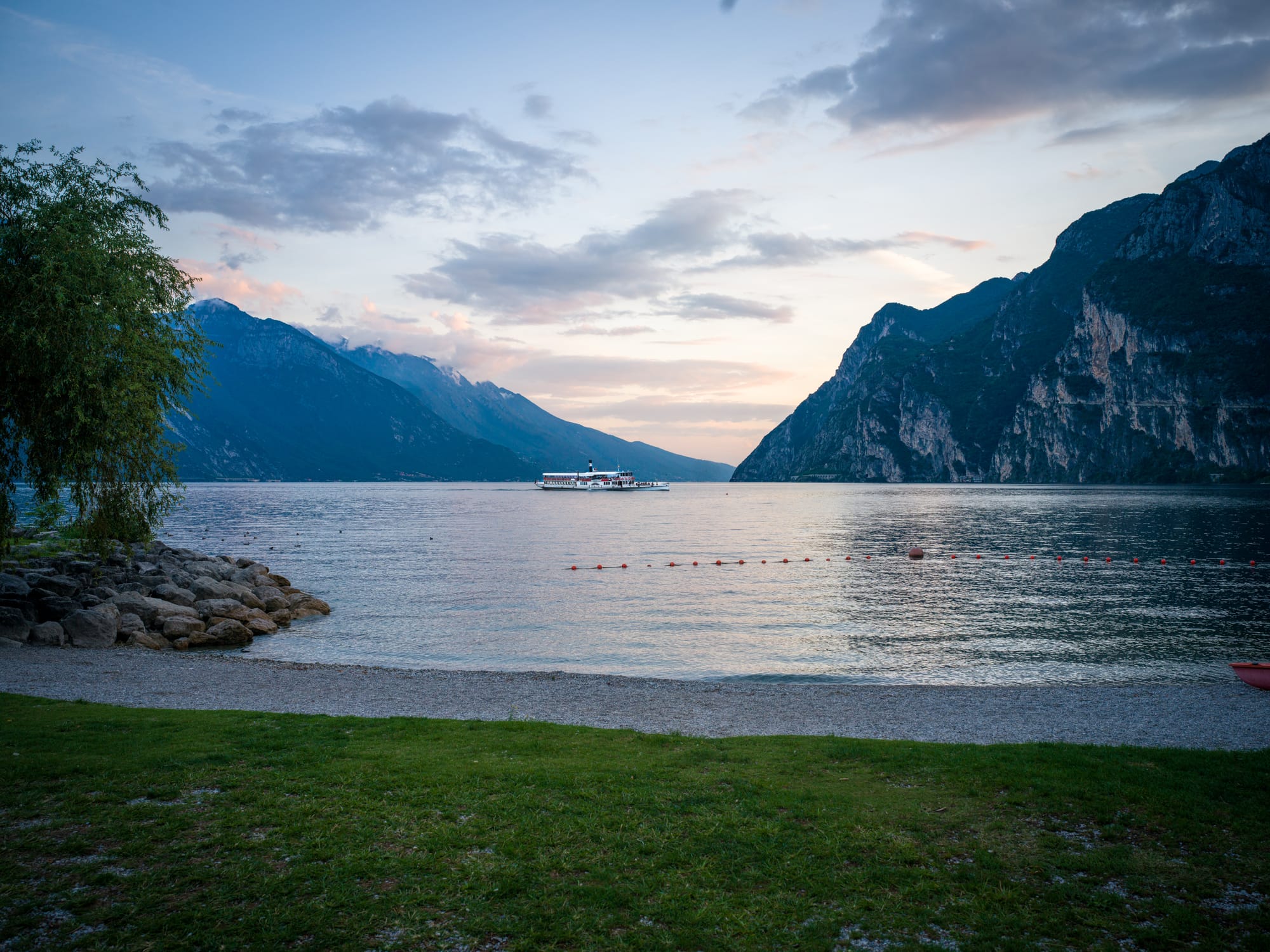 Late afternoon at Riva Del Garda