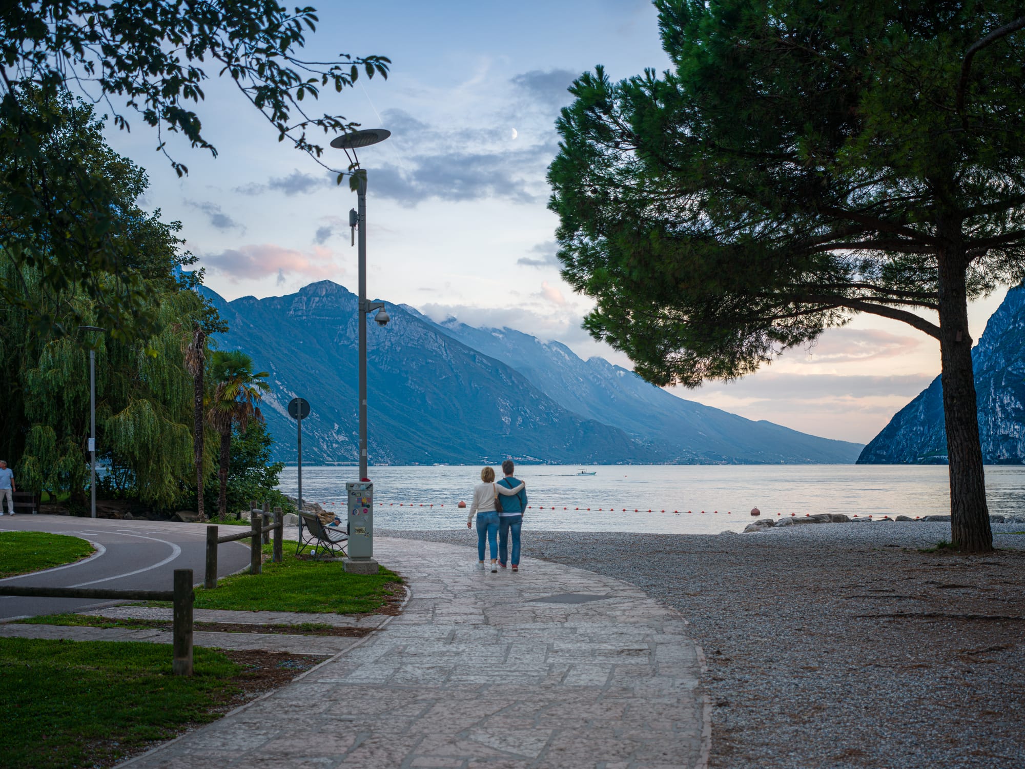Late afternoon at Riva Del Garda