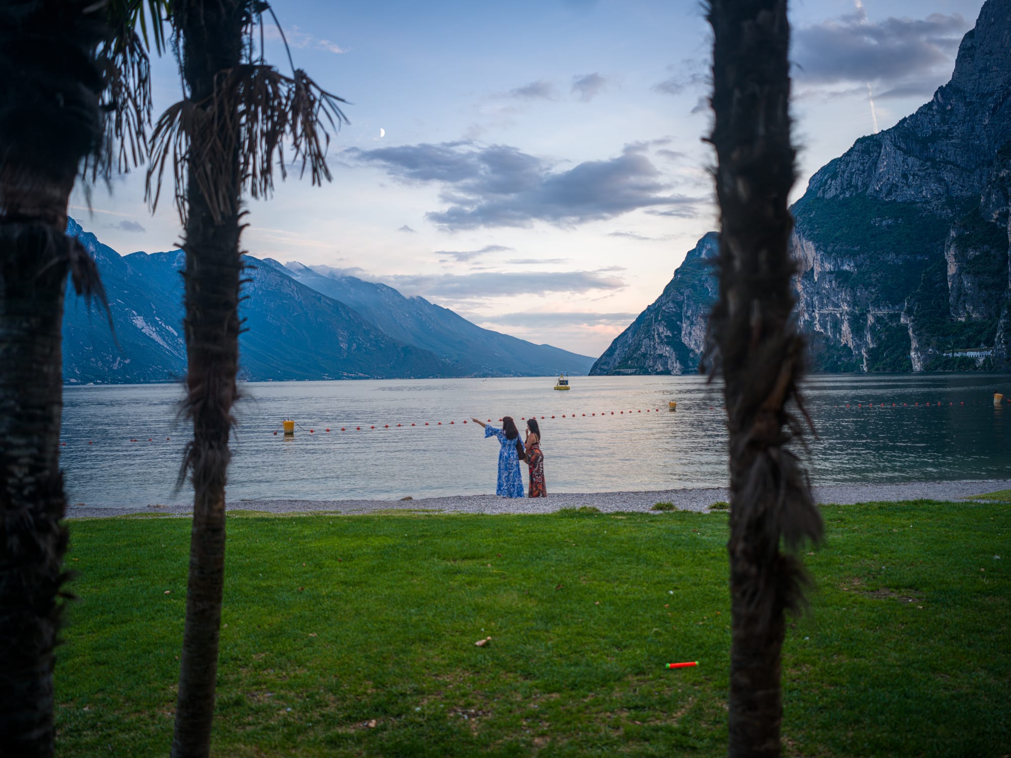 Late afternoon at Riva Del Garda