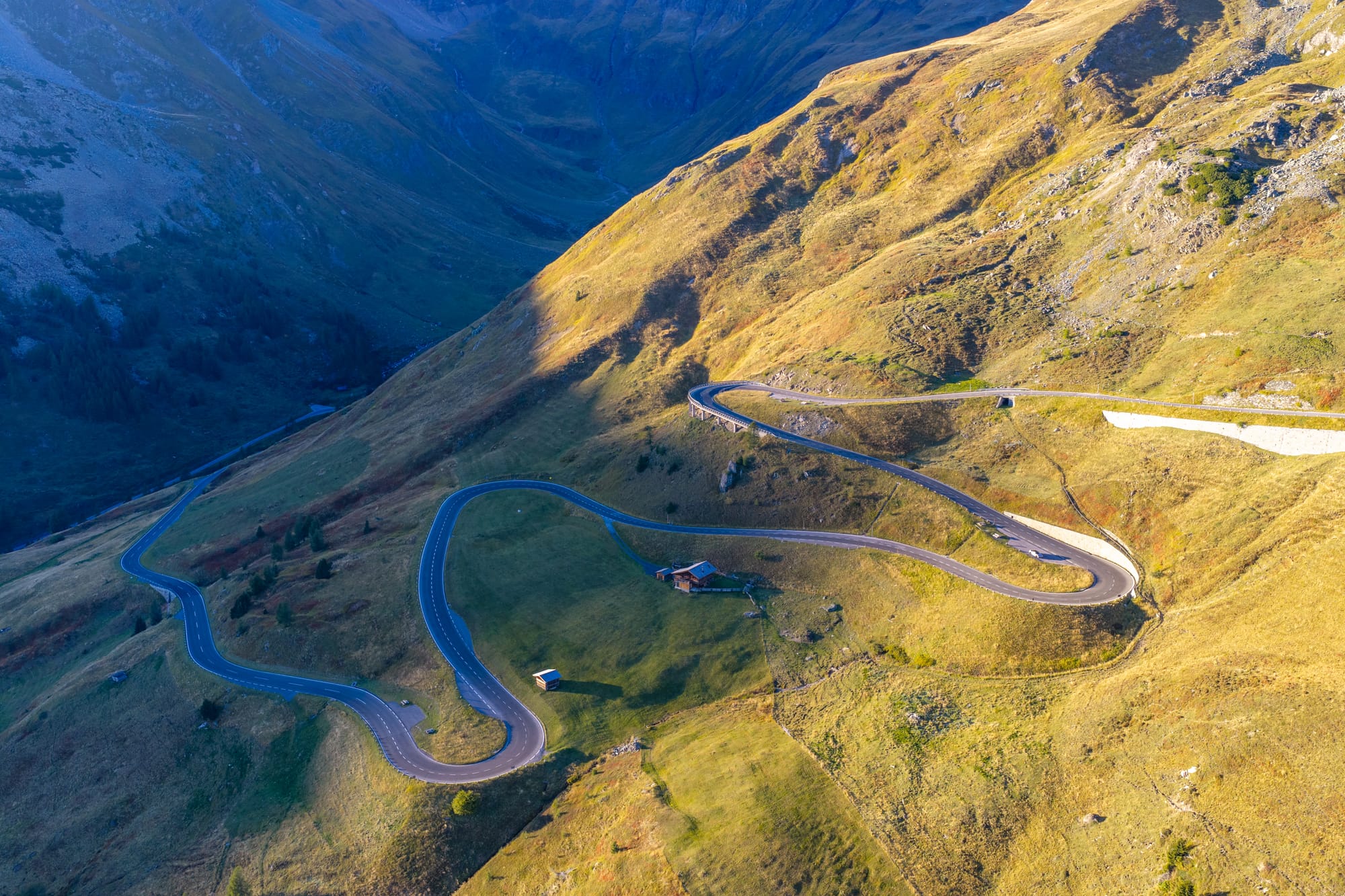 Shadows cast on the Grossglockner