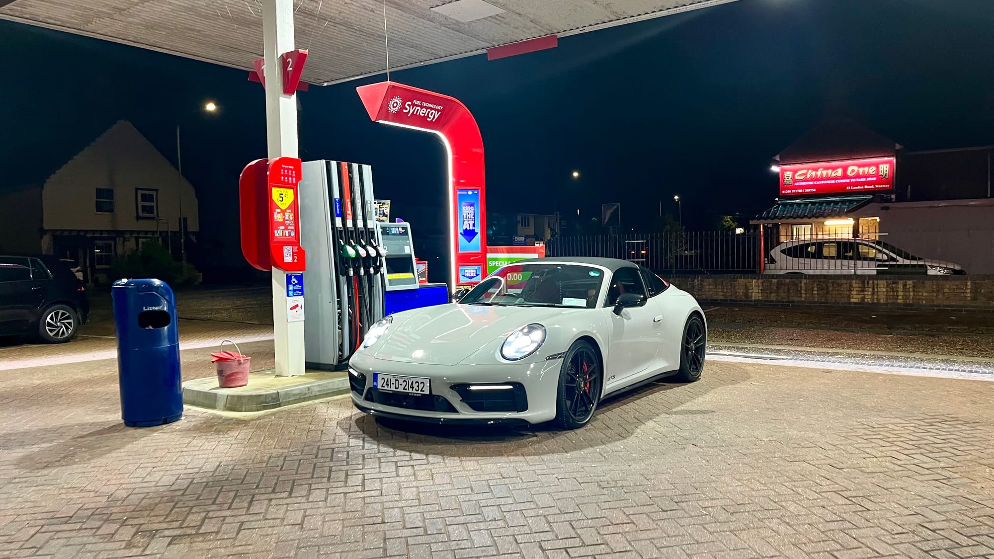 Refueling at Esso