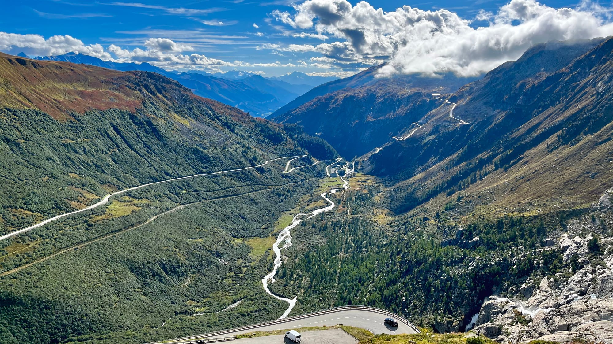 The other side of the Furkapass