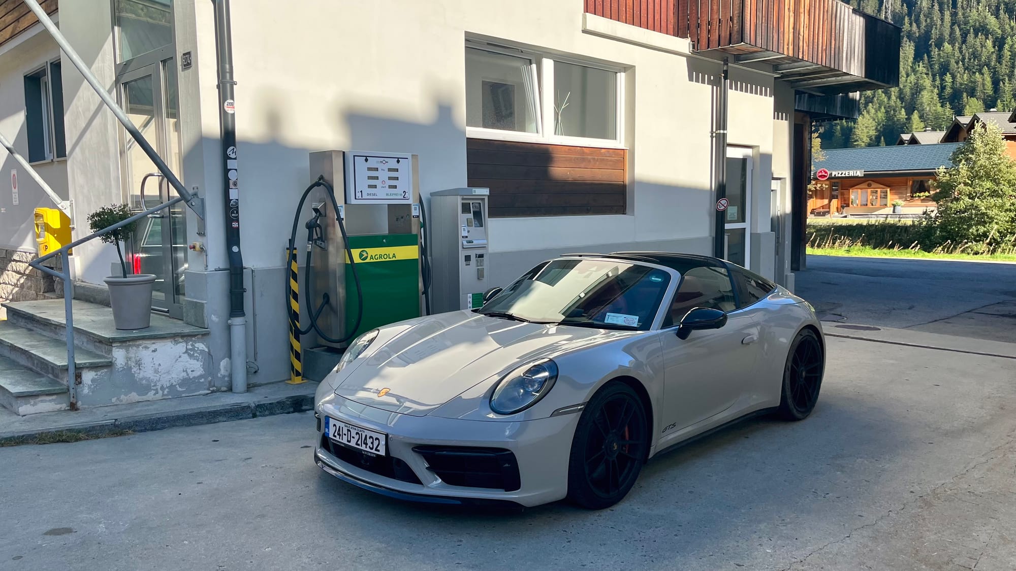 Fuel station at Oberwald