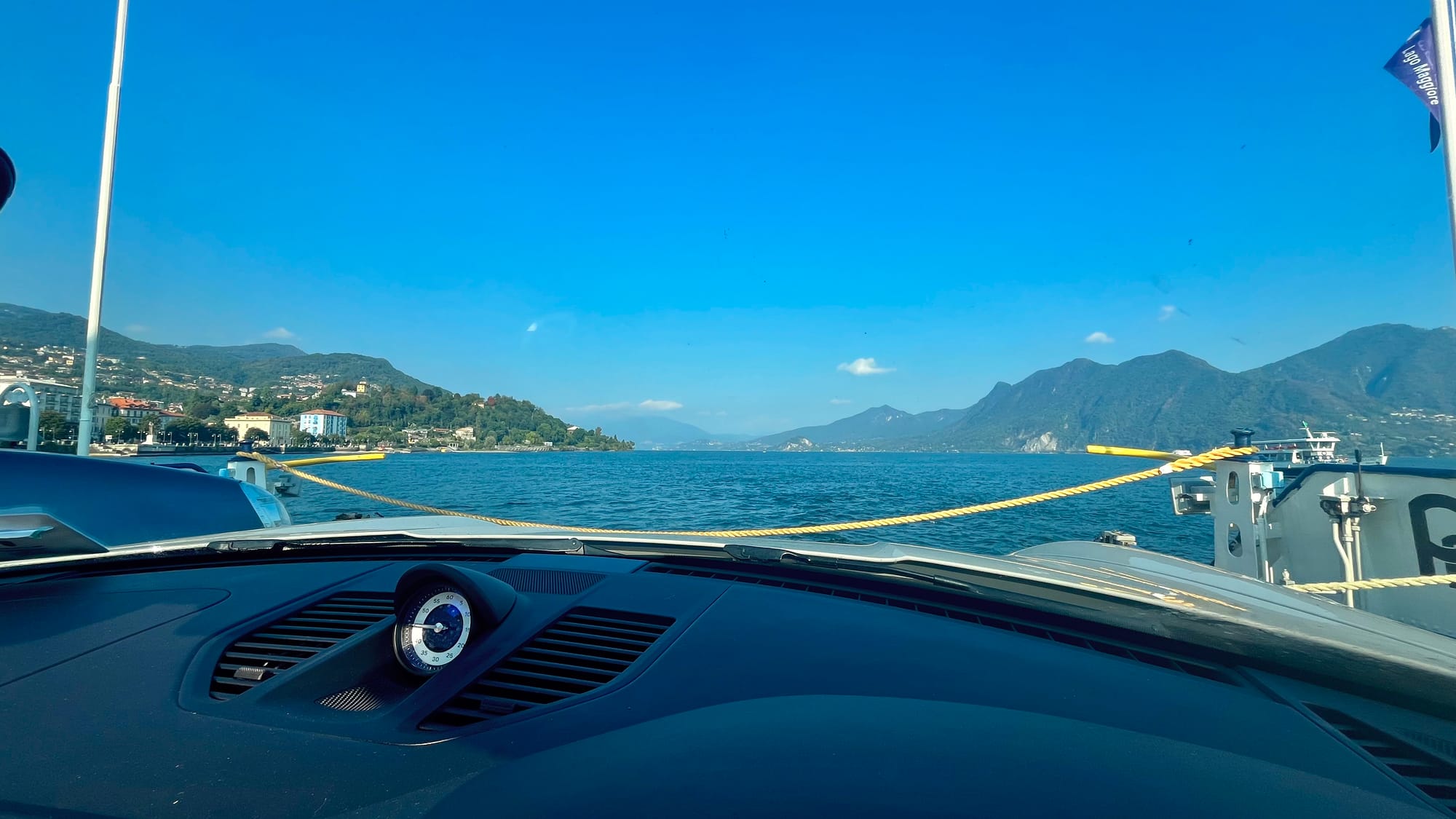 Crossing Lake Maggiore